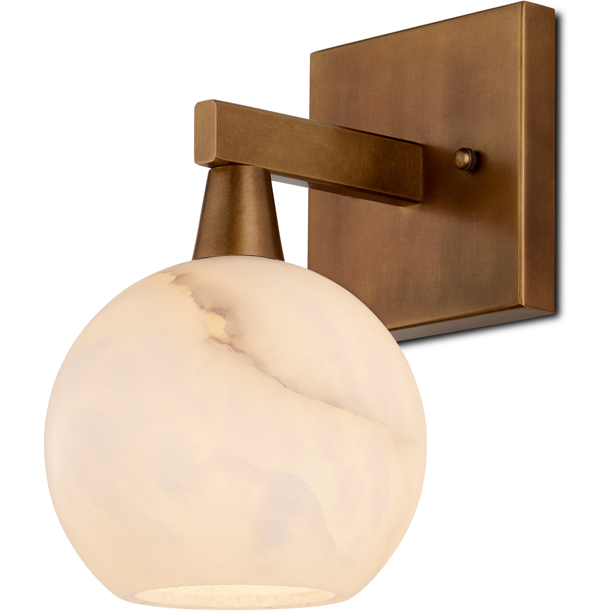 Bombelles 1 Light 6 inch Antique Brass Bath Wall Sconce Wall Light