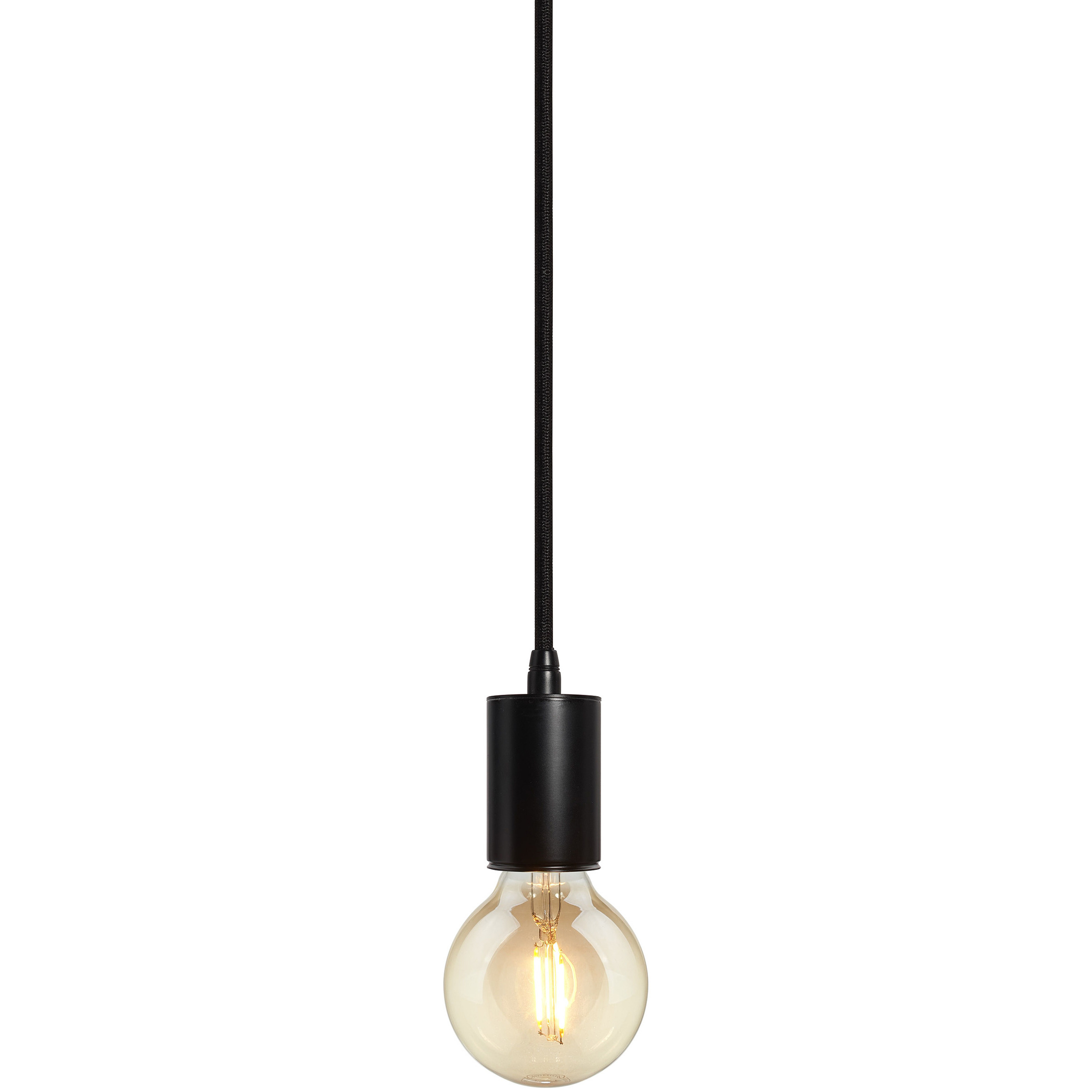 Gents 1 Light 4.4 inch Black Pendant Ceiling Light