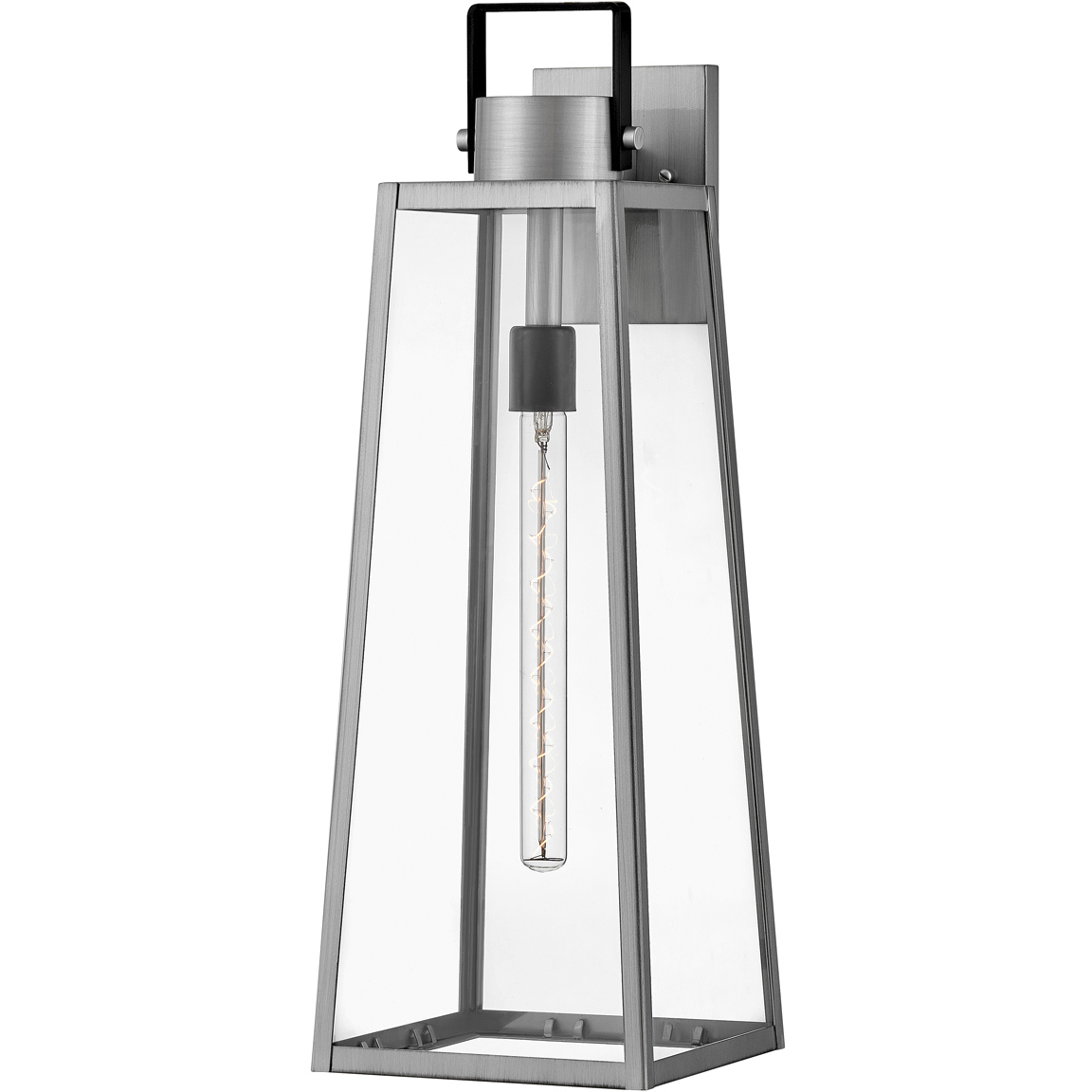 Hugh LED 25 inch Antique Brushed Aluminum Outdoor Wall Mount