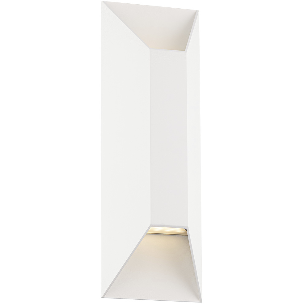 Maglev 2 Light 16 inch White Outdoor Wall Light in 4000K