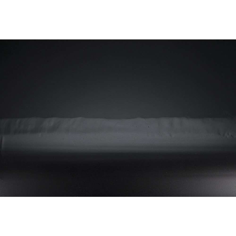 Cylinder 24 X 18 inch Matte Black Side Table, Small