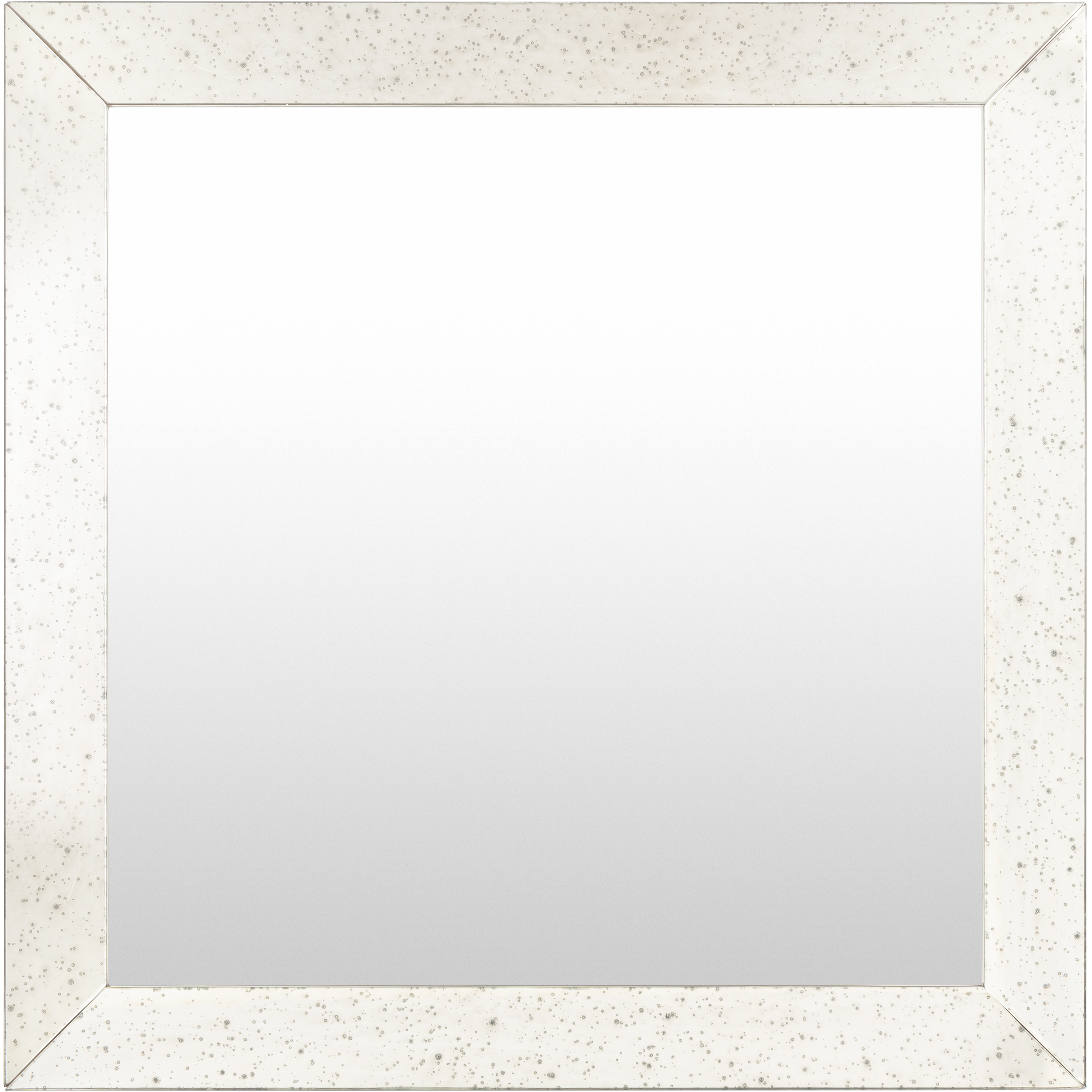 Crystalline 30 X 30 inch Light Grey Mirror, Square