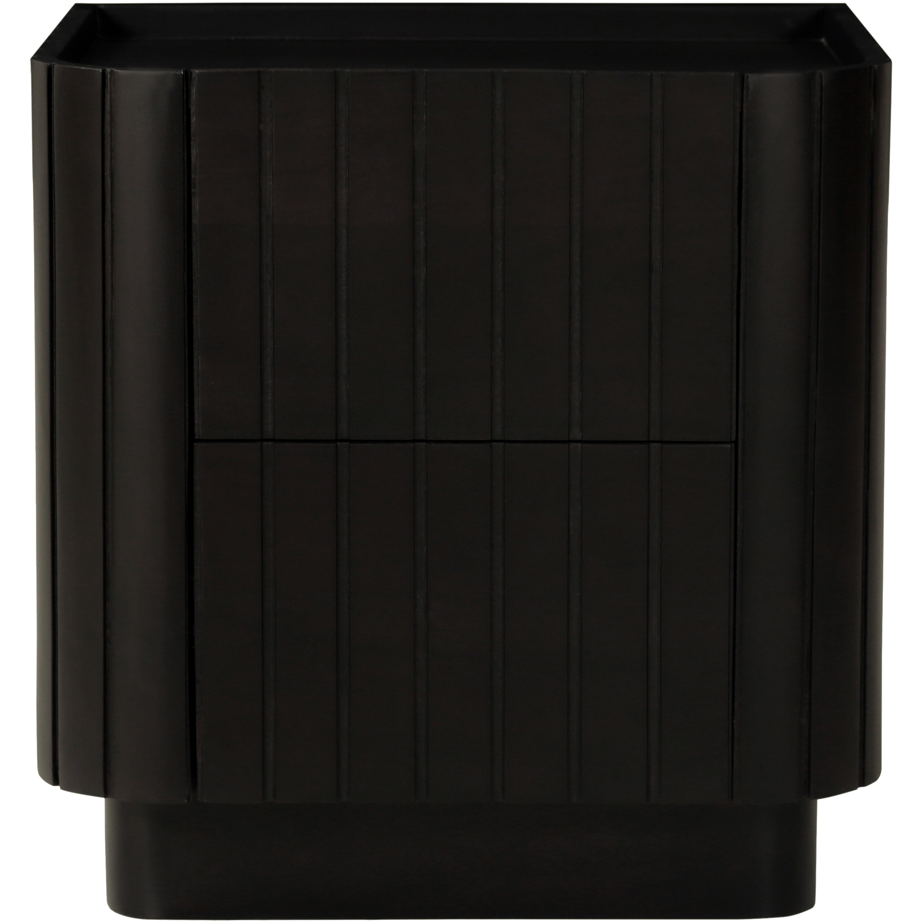 Povera 20 X 20 inch Black Nightstand