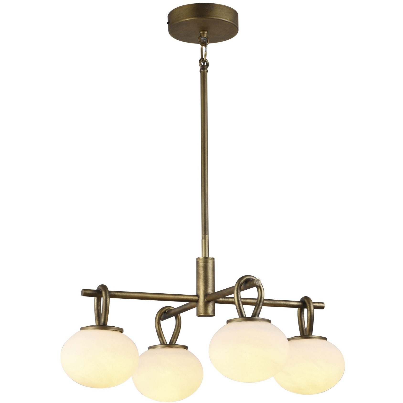 Velora LED 20 inch Legacy Brass Pendant Ceiling Light