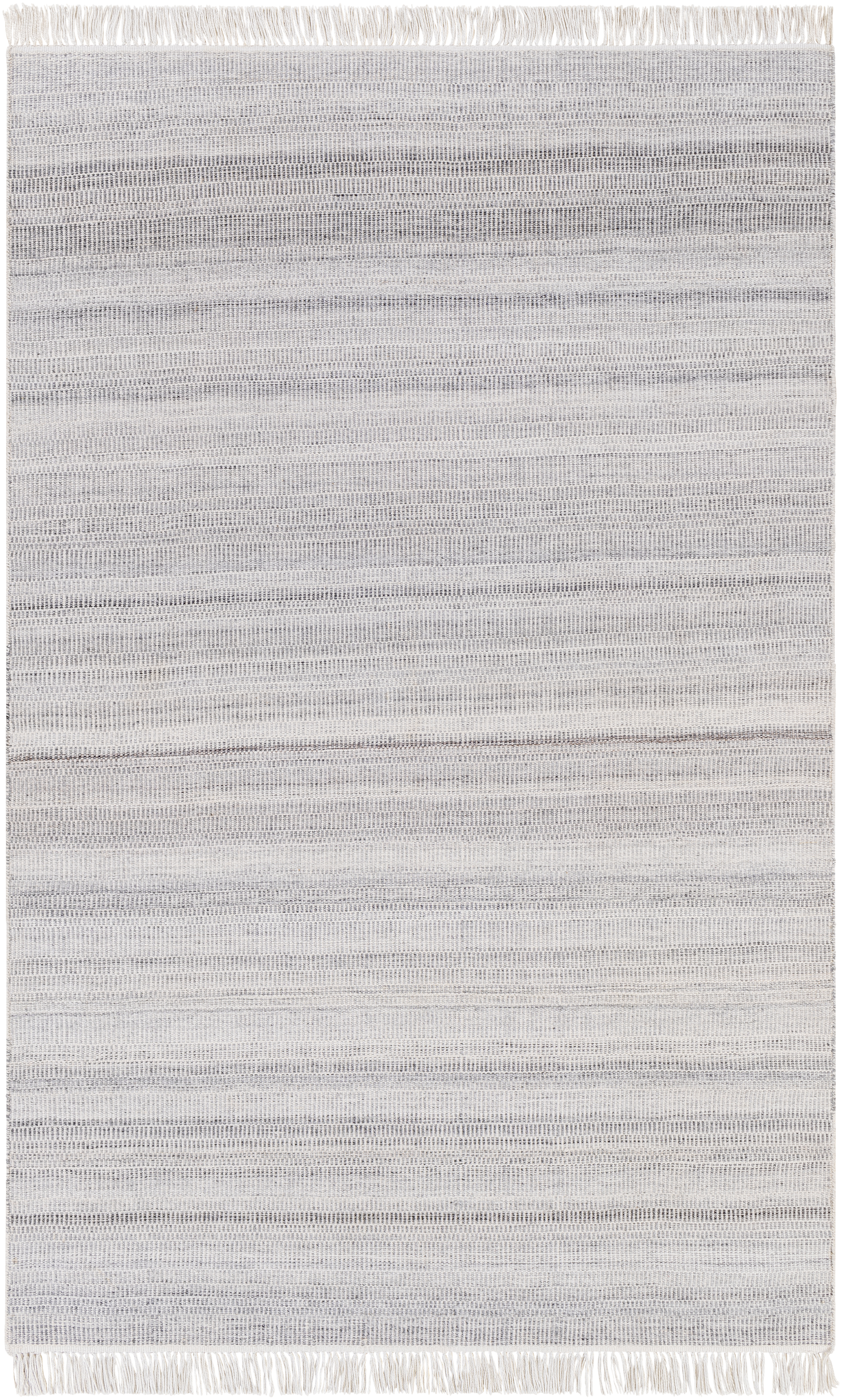 Lily 90 X 60 inch Light Grey Rug, Rectangle