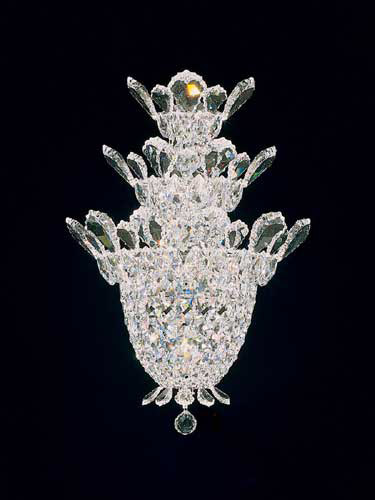 Trilliane 4 Light 6.5 inch Silver Wall Sconce Wall Light in Radiance