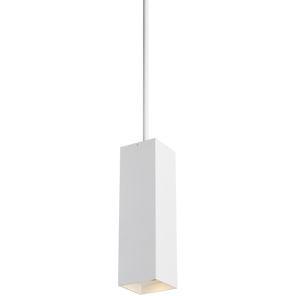Sean Lavin Exo LED 5.2 inch White Pendant Ceiling Light in 20 Degree, LED 90 CRI 3500K, Matte White/White, 36 inch, Integrated LED