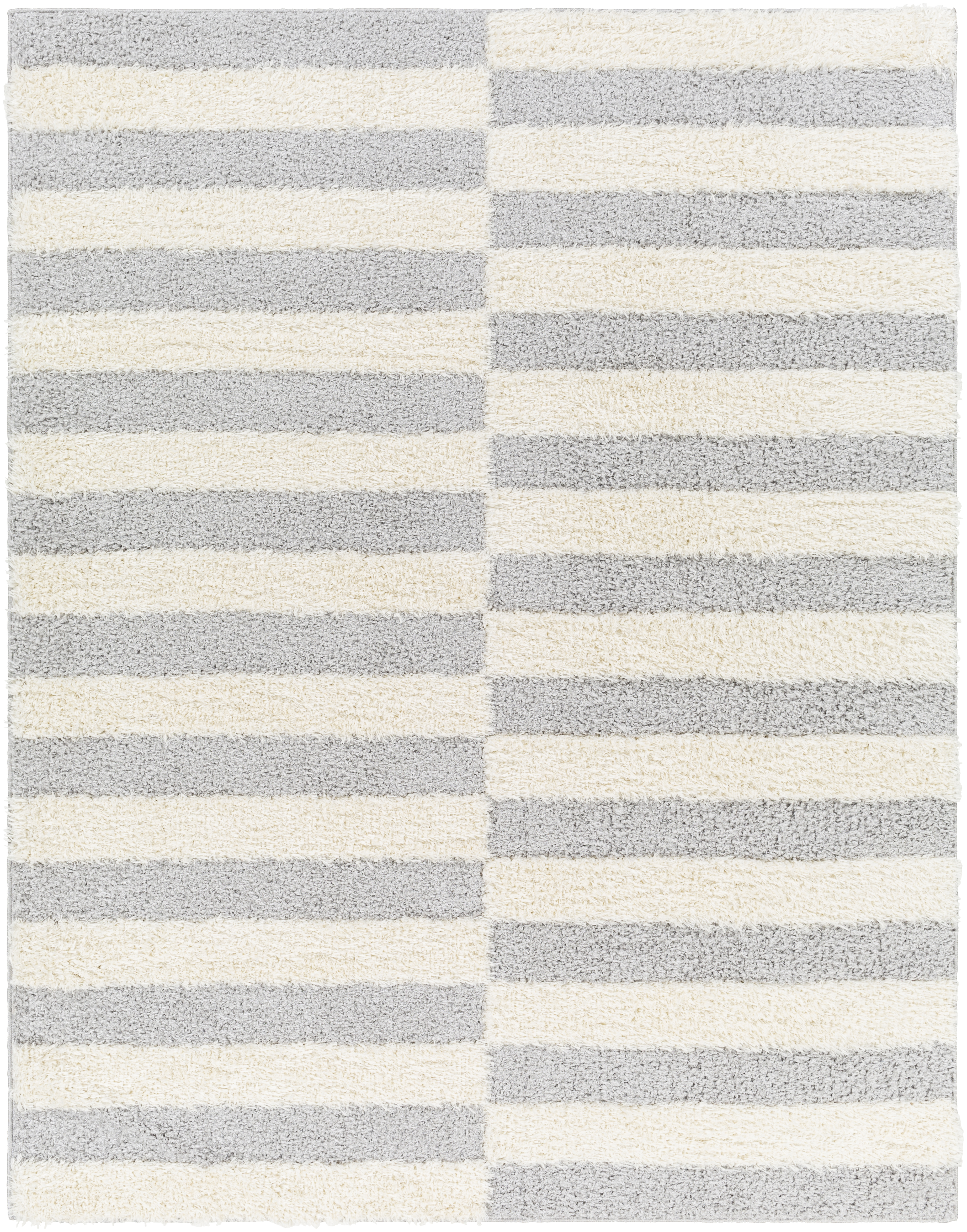 Rodos 84 X 63 inch Light Grey Rug, Rectangle