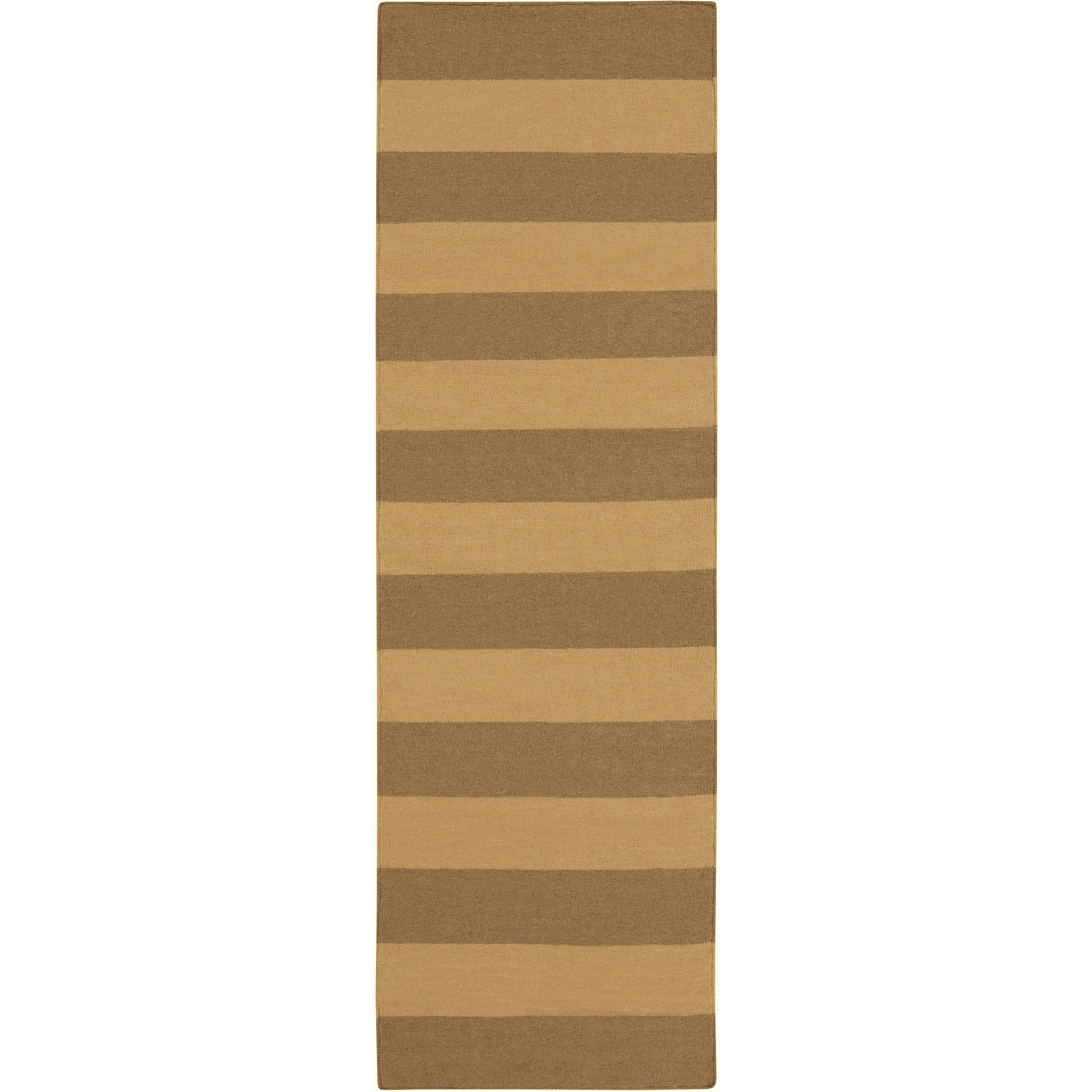 Frontier 96 X 30 inch Tan, Camel Rug