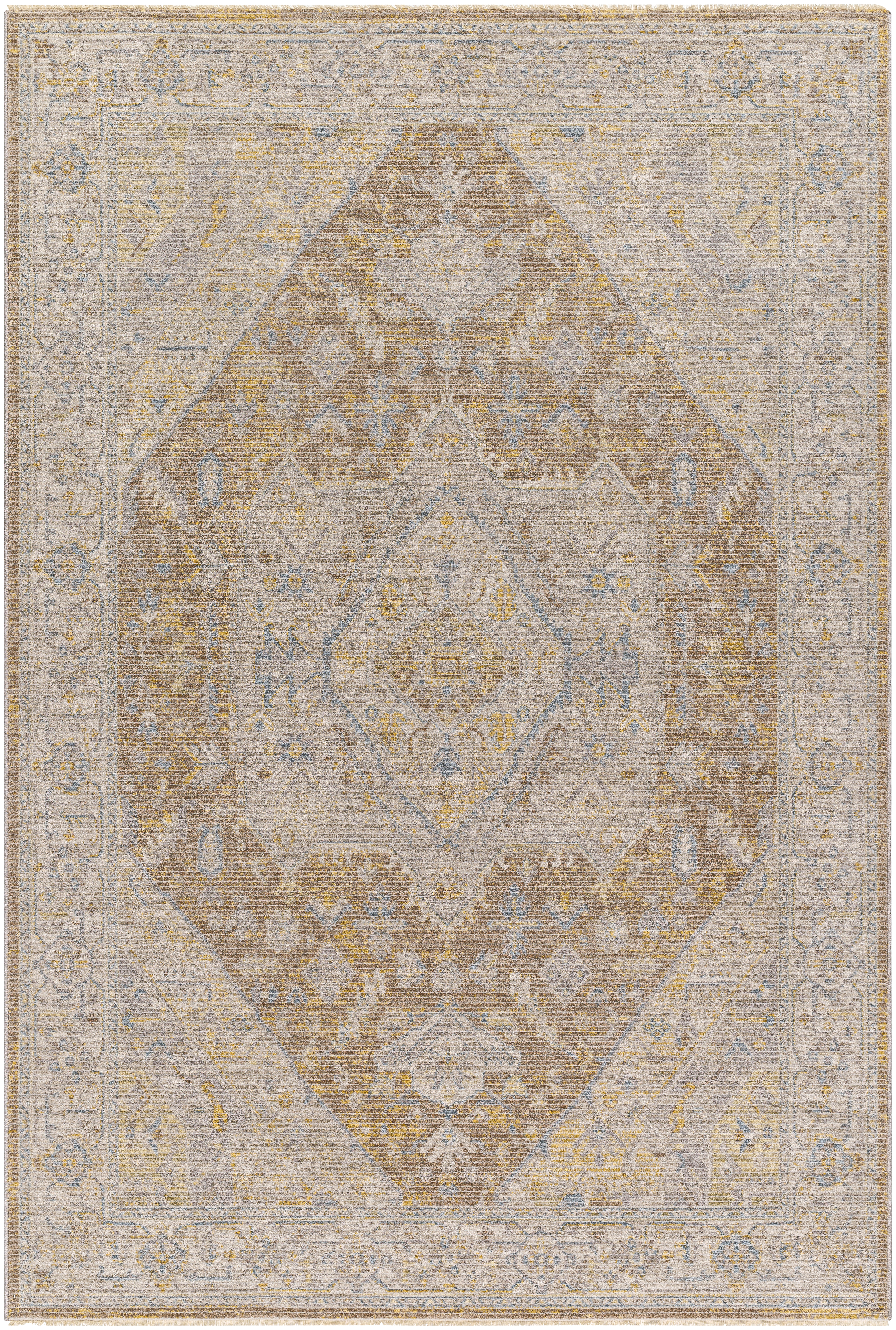 Avant Garde 36 X 24 inch Taupe Rug, Rectangle