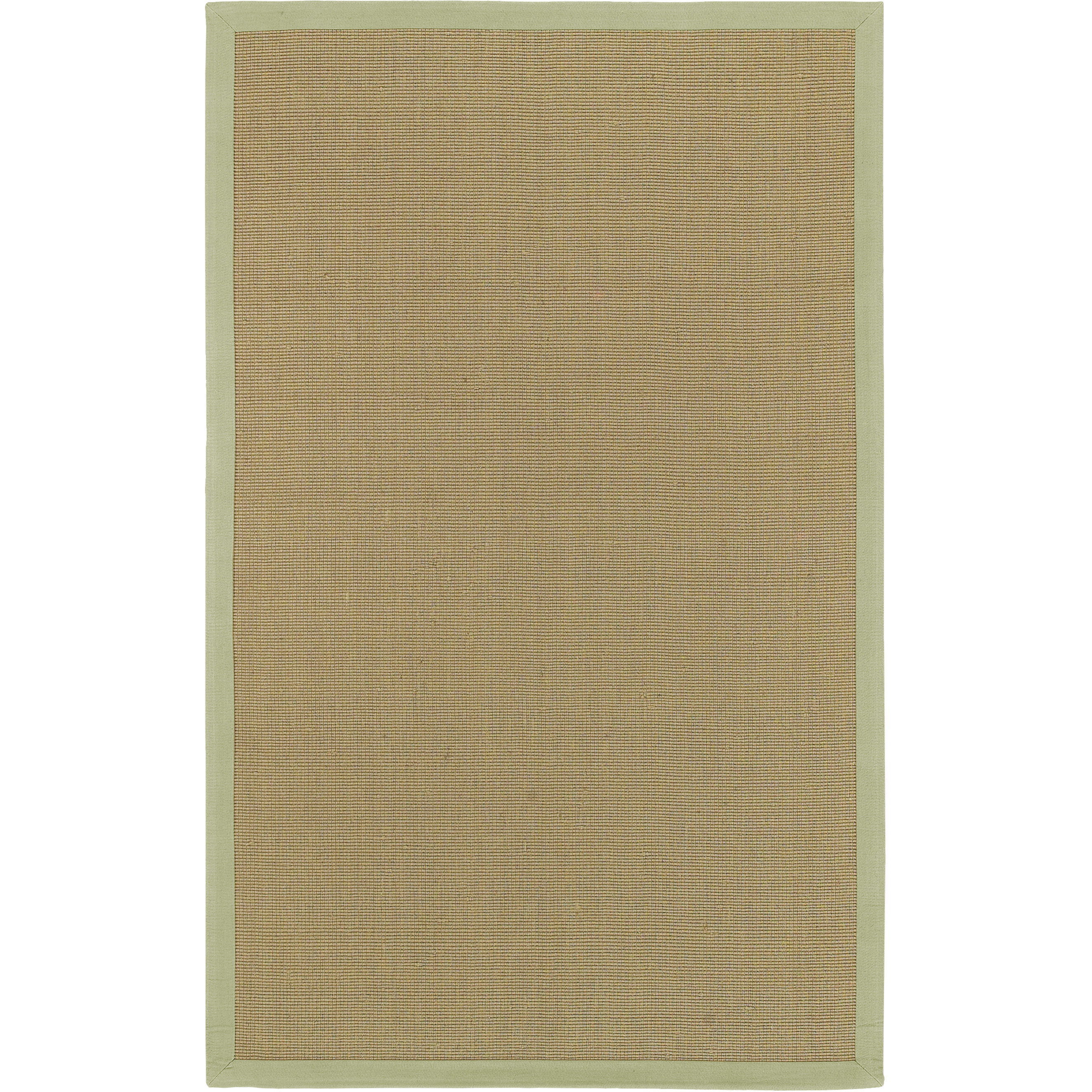 Soho 36 X 24 inch Tan/Light Green Handmade Rug