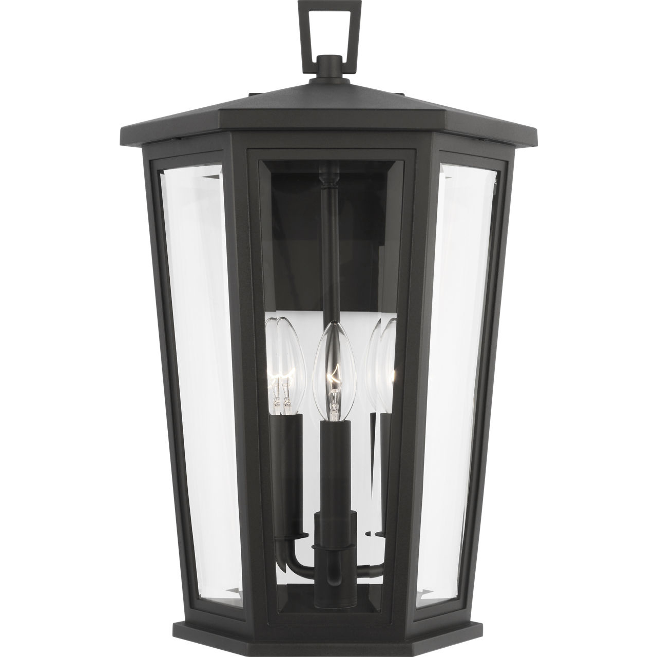 Sean Lavin Witley 3 Light 18.63 inch Textured Black Outdoor Wall Lantern