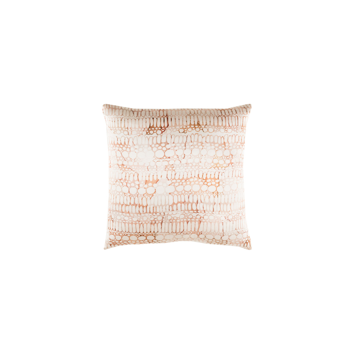 Natural Affinity 20 X 20 inch Beige and Burnt Orange Throw Pillow