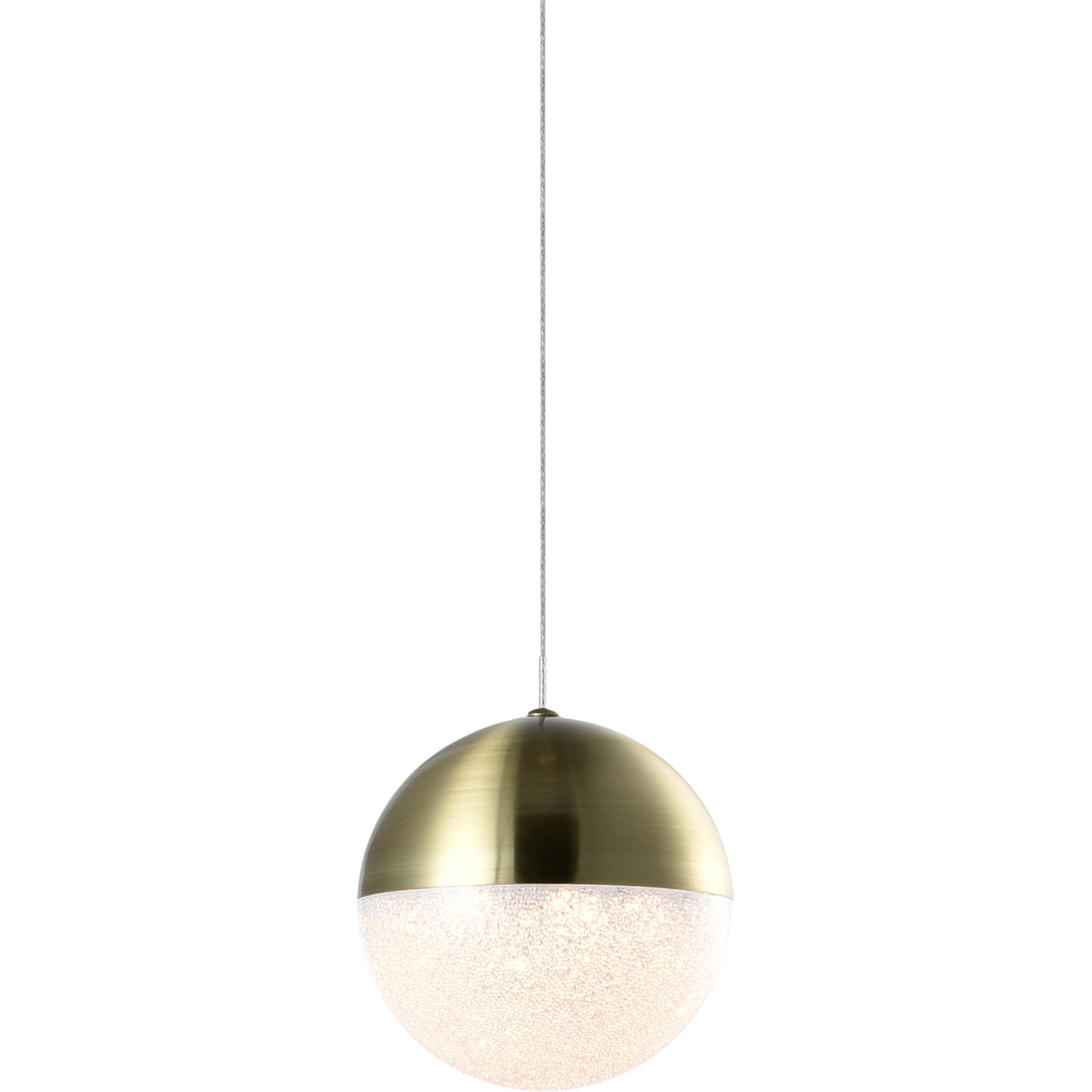 Artisan Collection/RAVELLO Series 4.75 inch Brass Pendant Ceiling Light