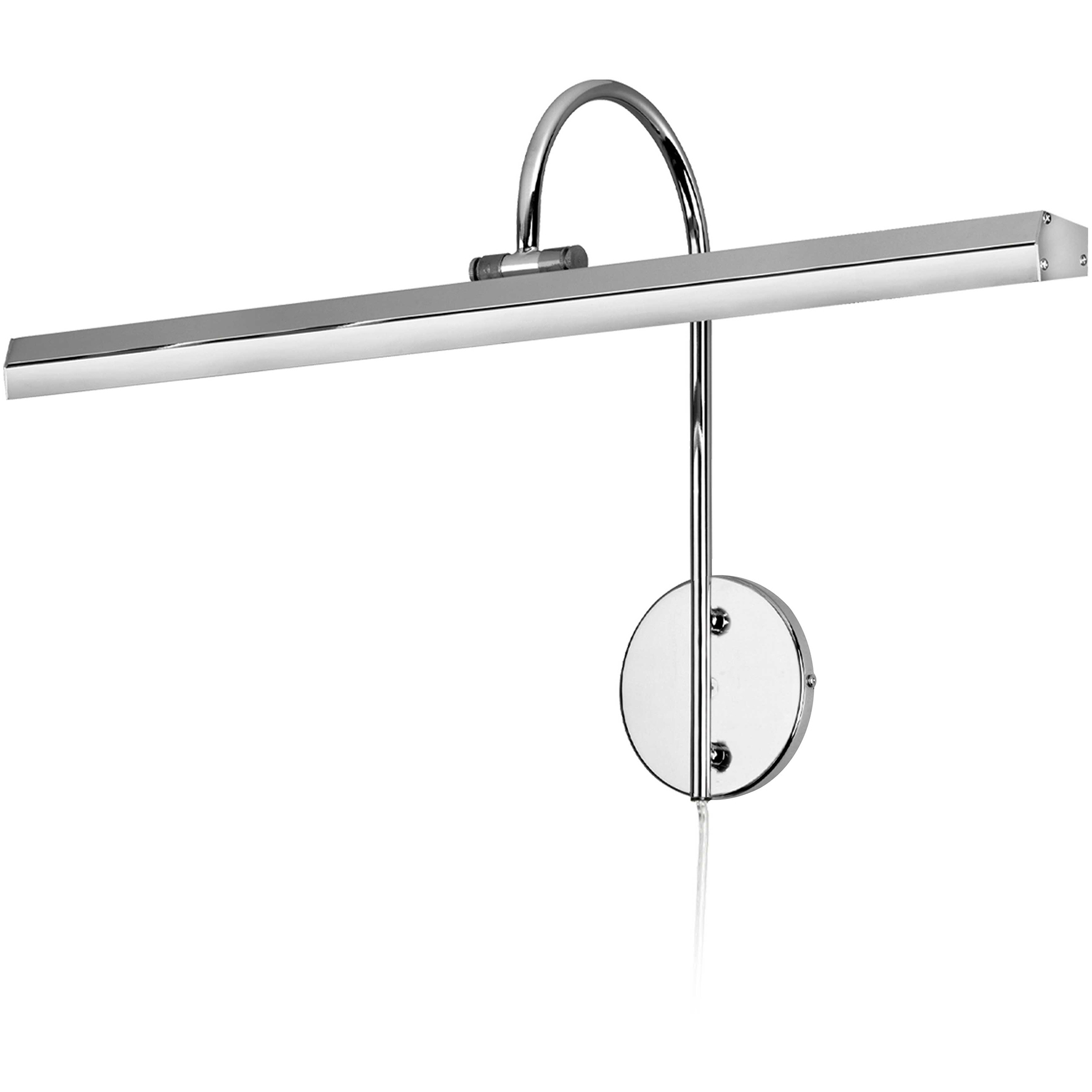 Display/Exhibit 30 watt 24.25 inch Polished Chrome Picture Light Wall Light