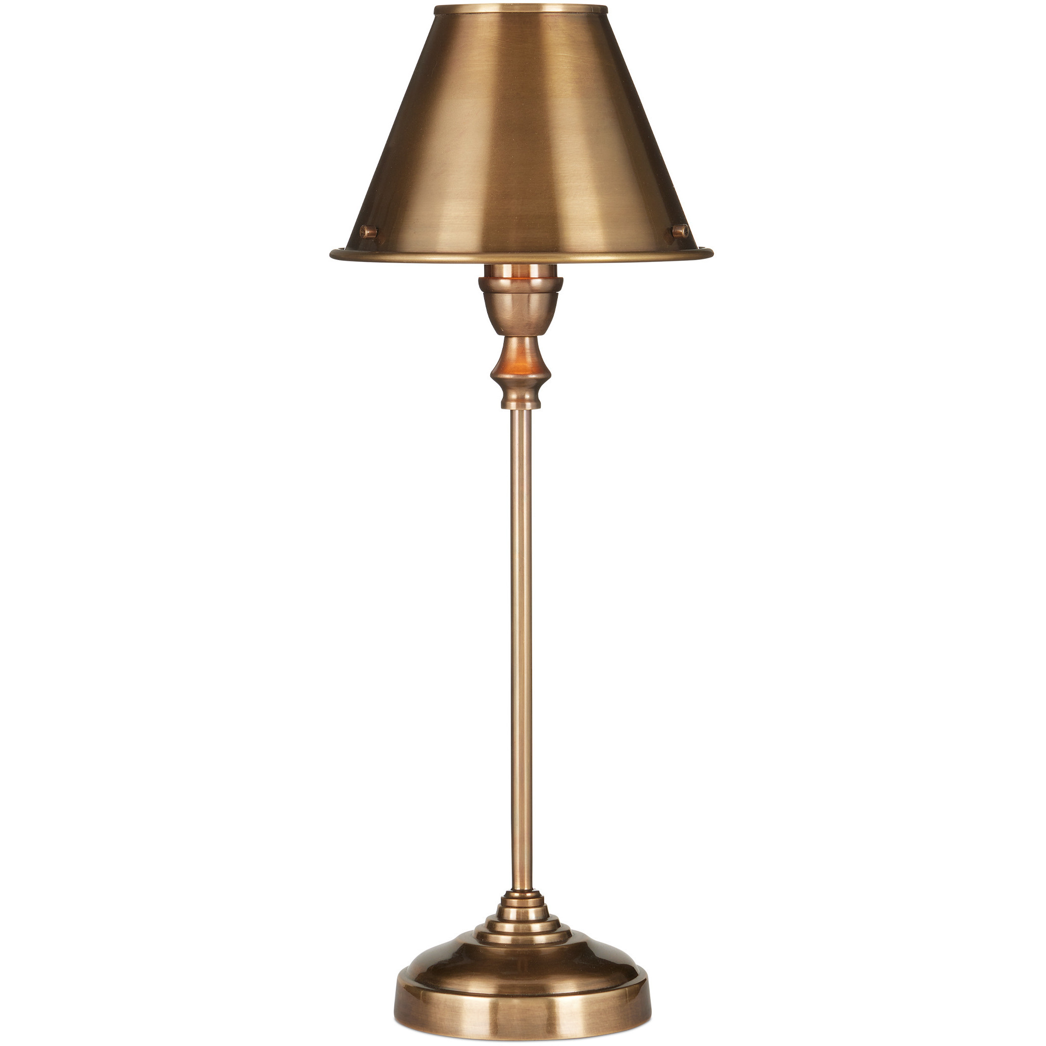 Rowsay 17.25 inch 7 watt Antique Brass Table Lamp Portable Light