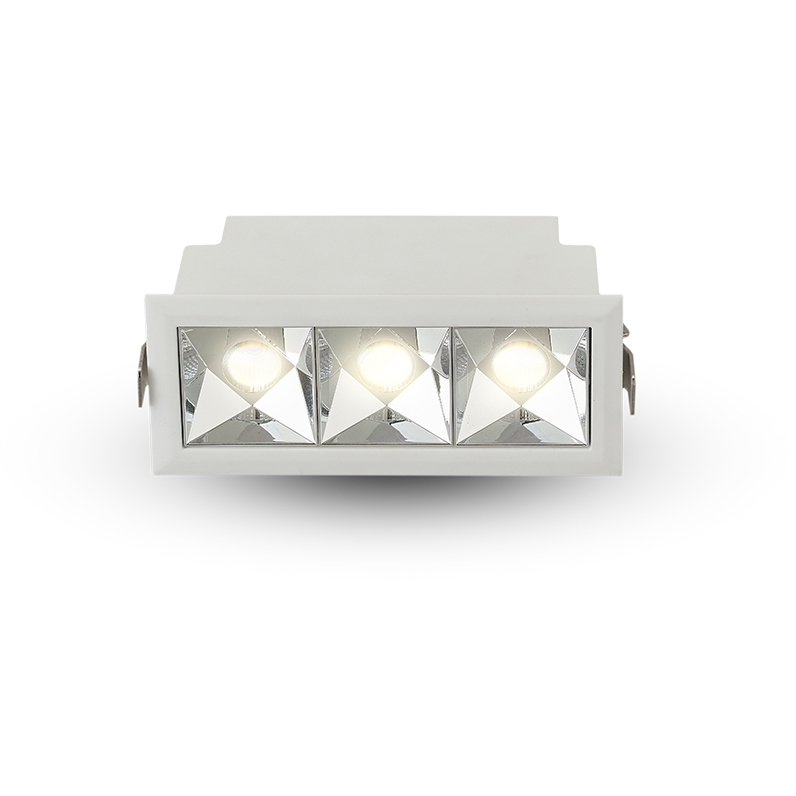 RUBIK Series White Recessed Downlight