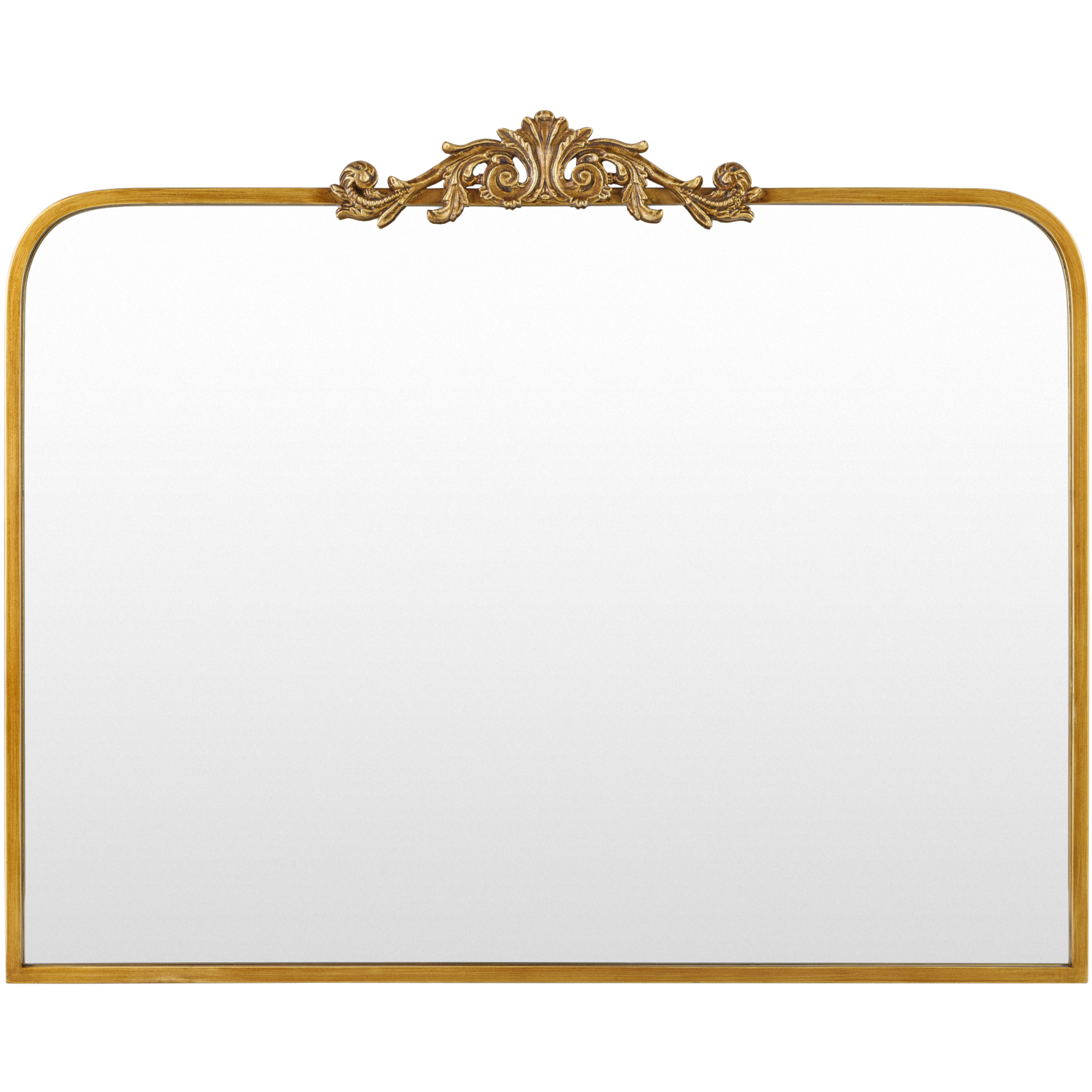 Aarlen 36 X 29 inch Gold Mantel Mirror