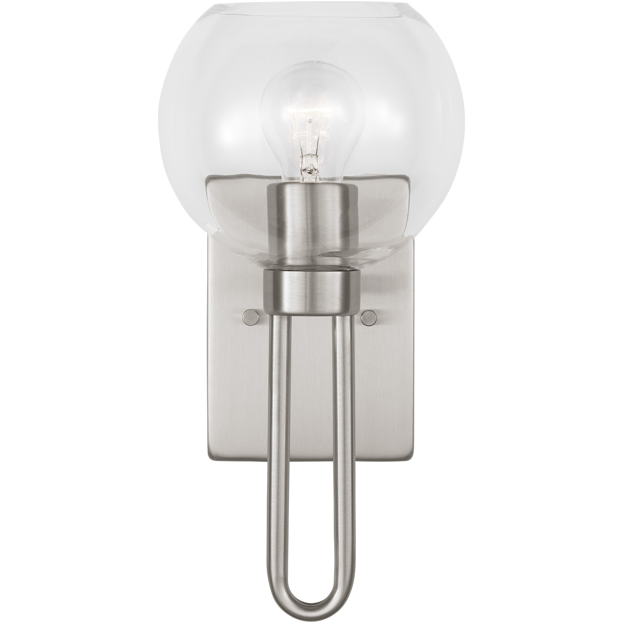 Codyn 1 Light 6.75 inch Brushed Nickel Bath Vanity Wall Light