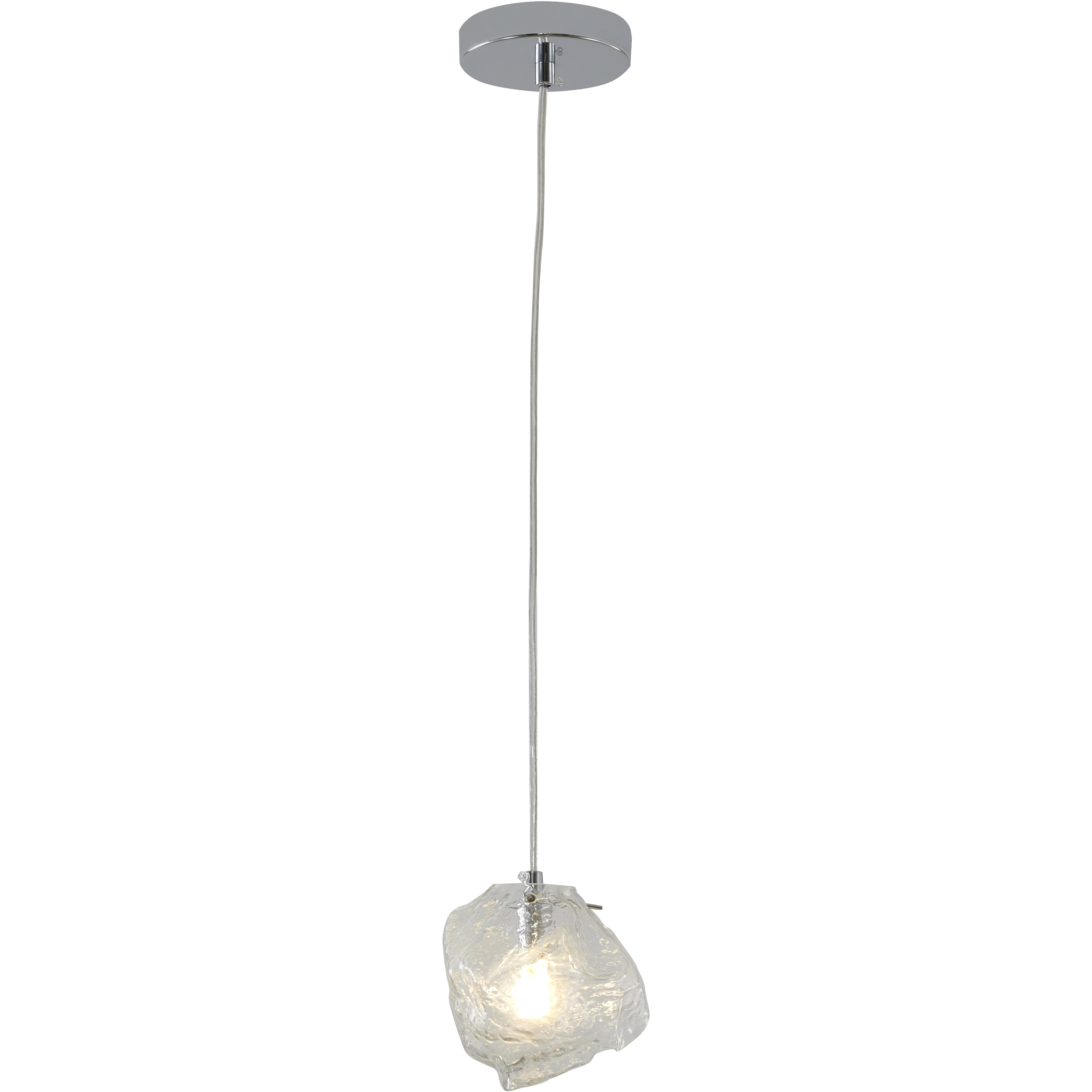 Canada 1 Light 6 inch Chrome Pendant Ceiling Light