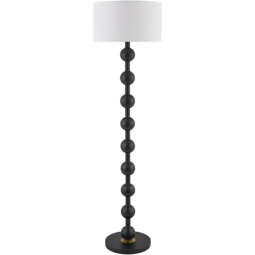 Saline 61 inch 60 watt Painted Accent Floor Lamp Portable Light