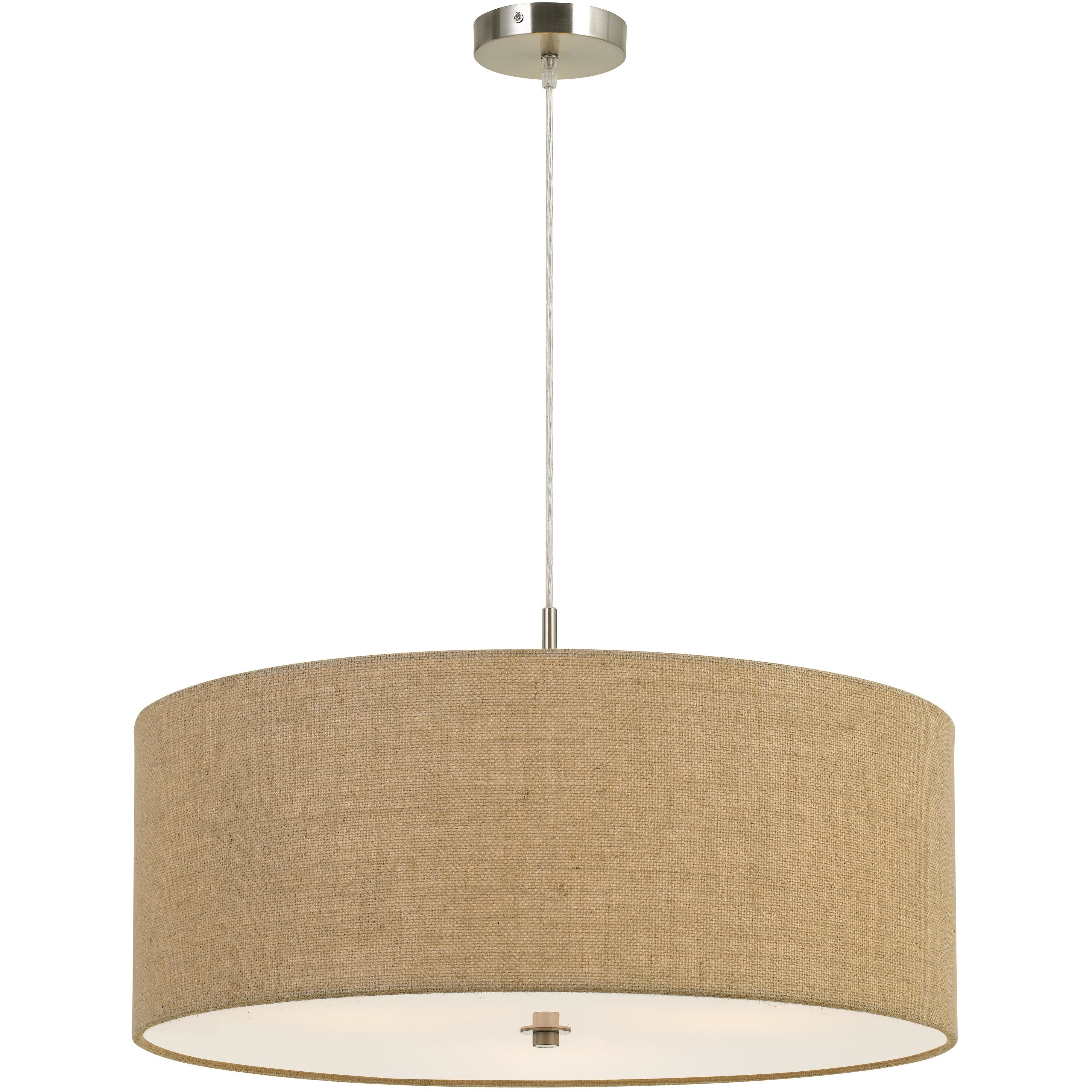 Addison 3 Light 24 inch Burlap Pendant Ceiling Light
