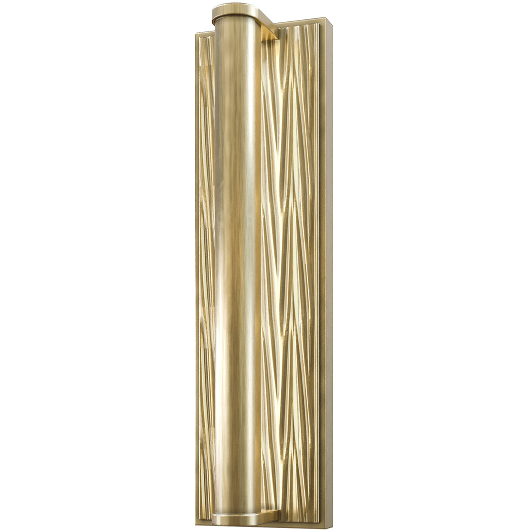 Kensington LED 19.88 inch Vintage Brass Wall/Vanity Light Wall Light