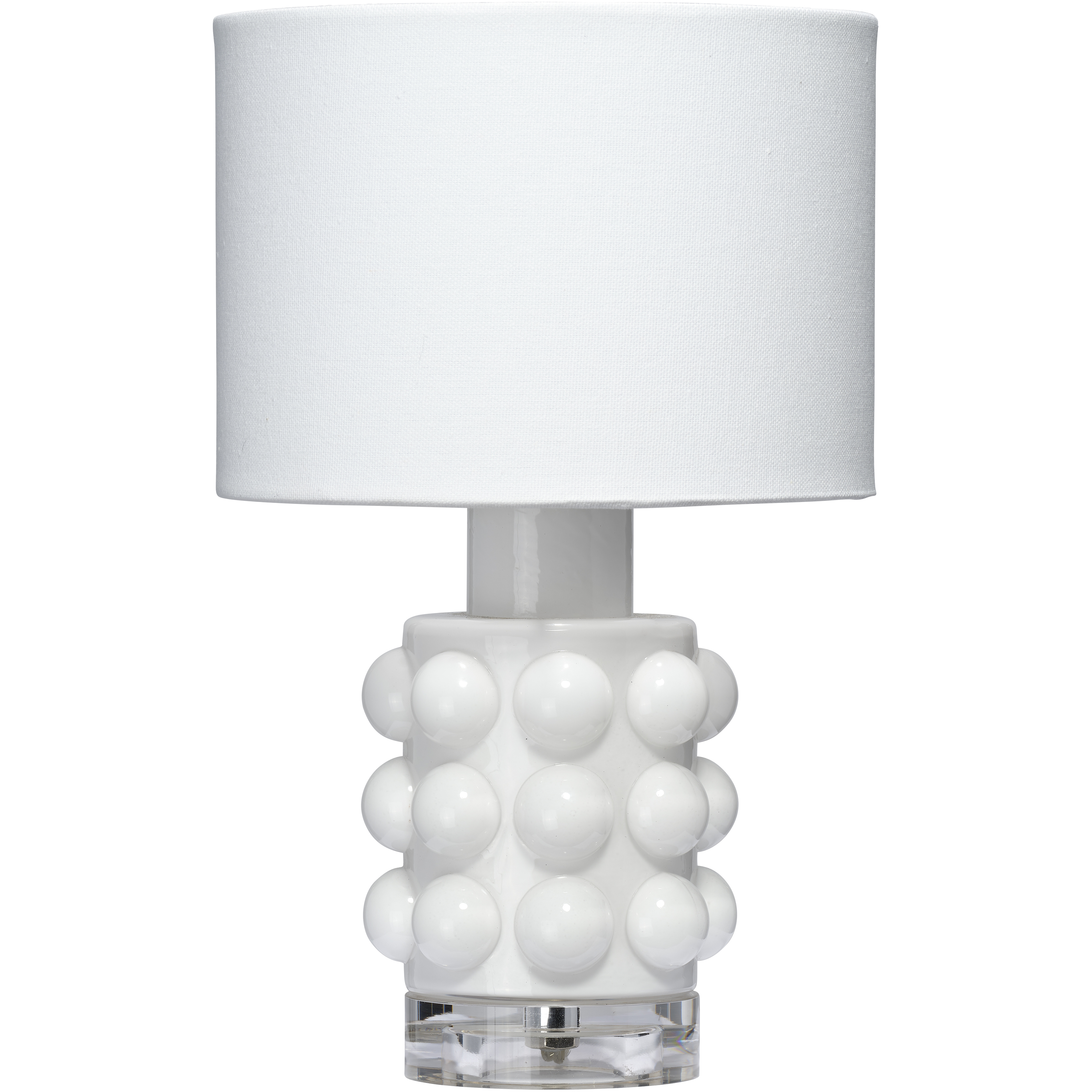 Seltzer 11.5 inch 25 watt White Table Lamp Portable Light