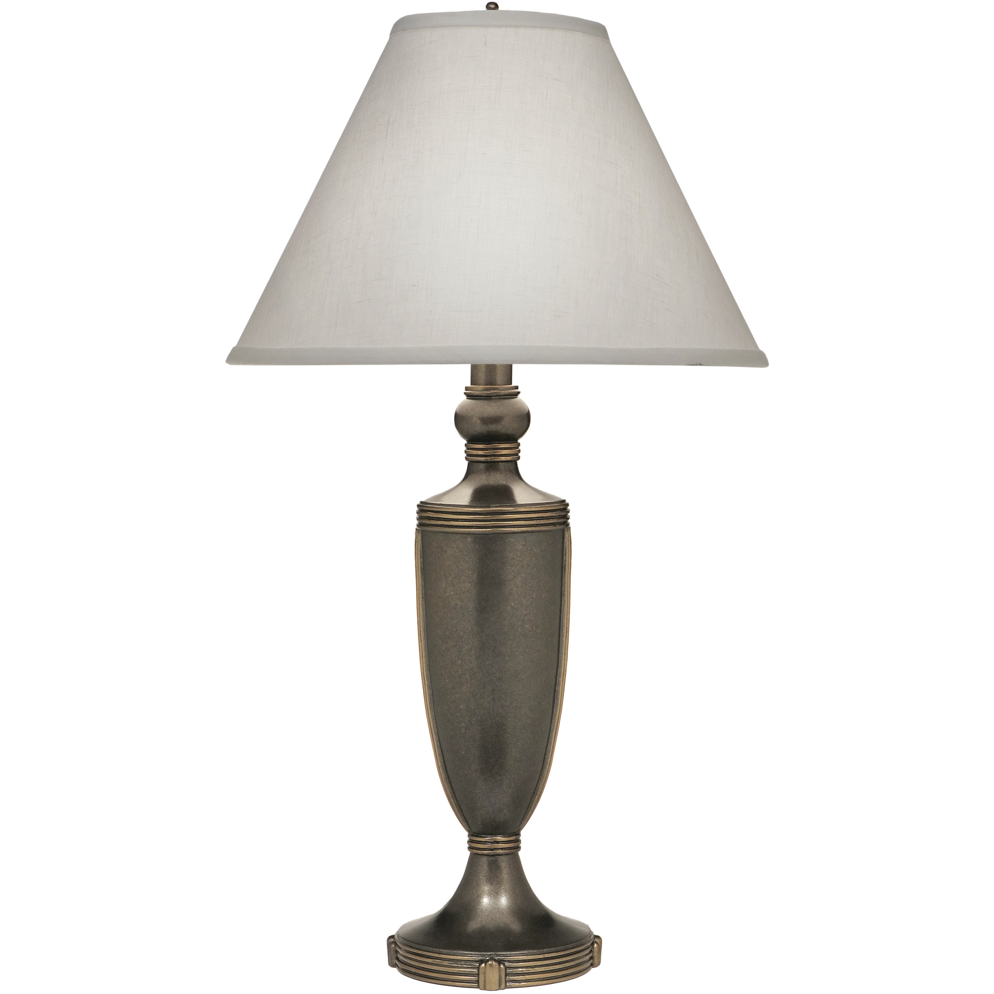 Ellie 30 inch Milano Silver Table Lamp Portable Light