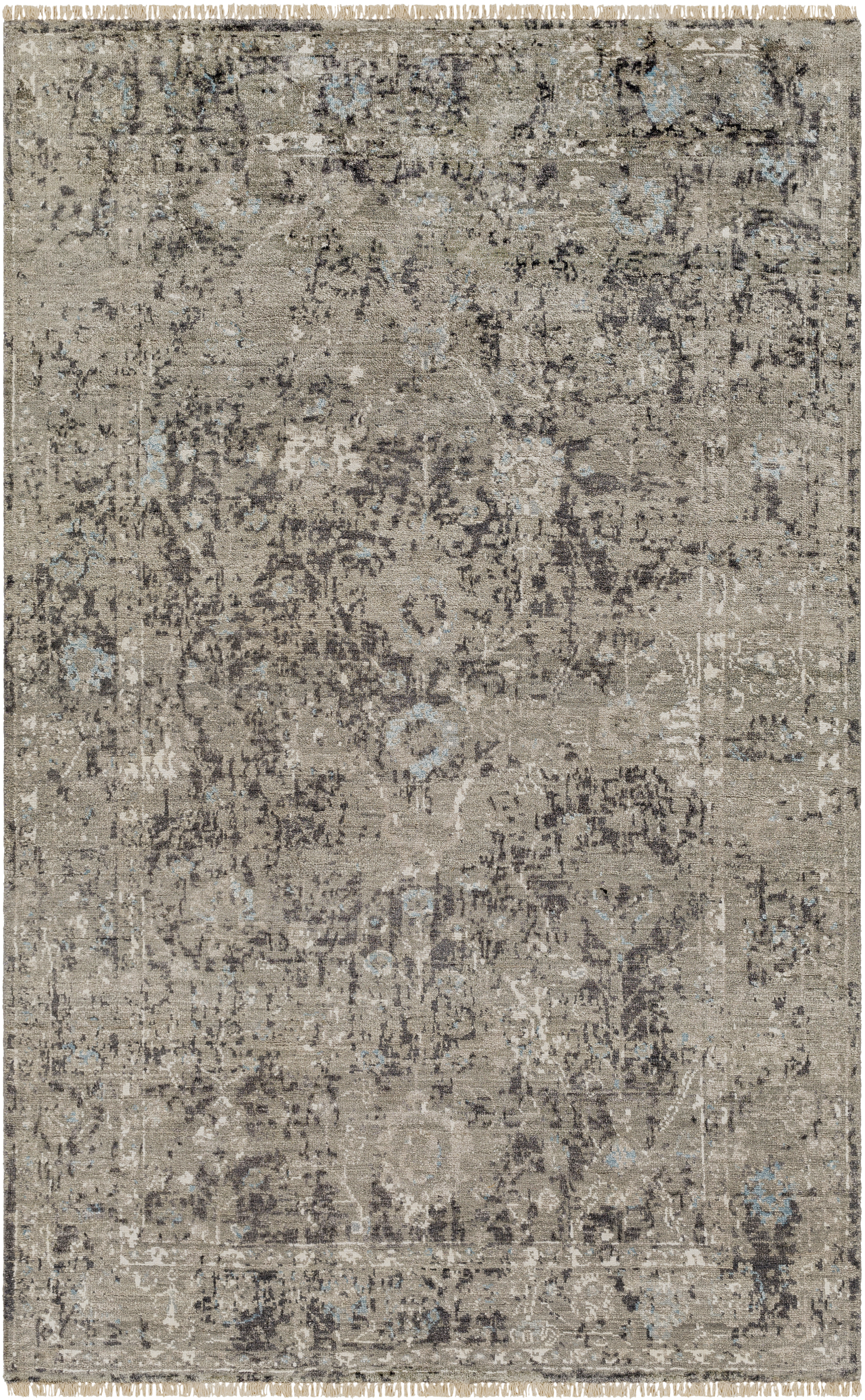 Theodora 72 X 48 inch Charcoal Rug, Rectangle