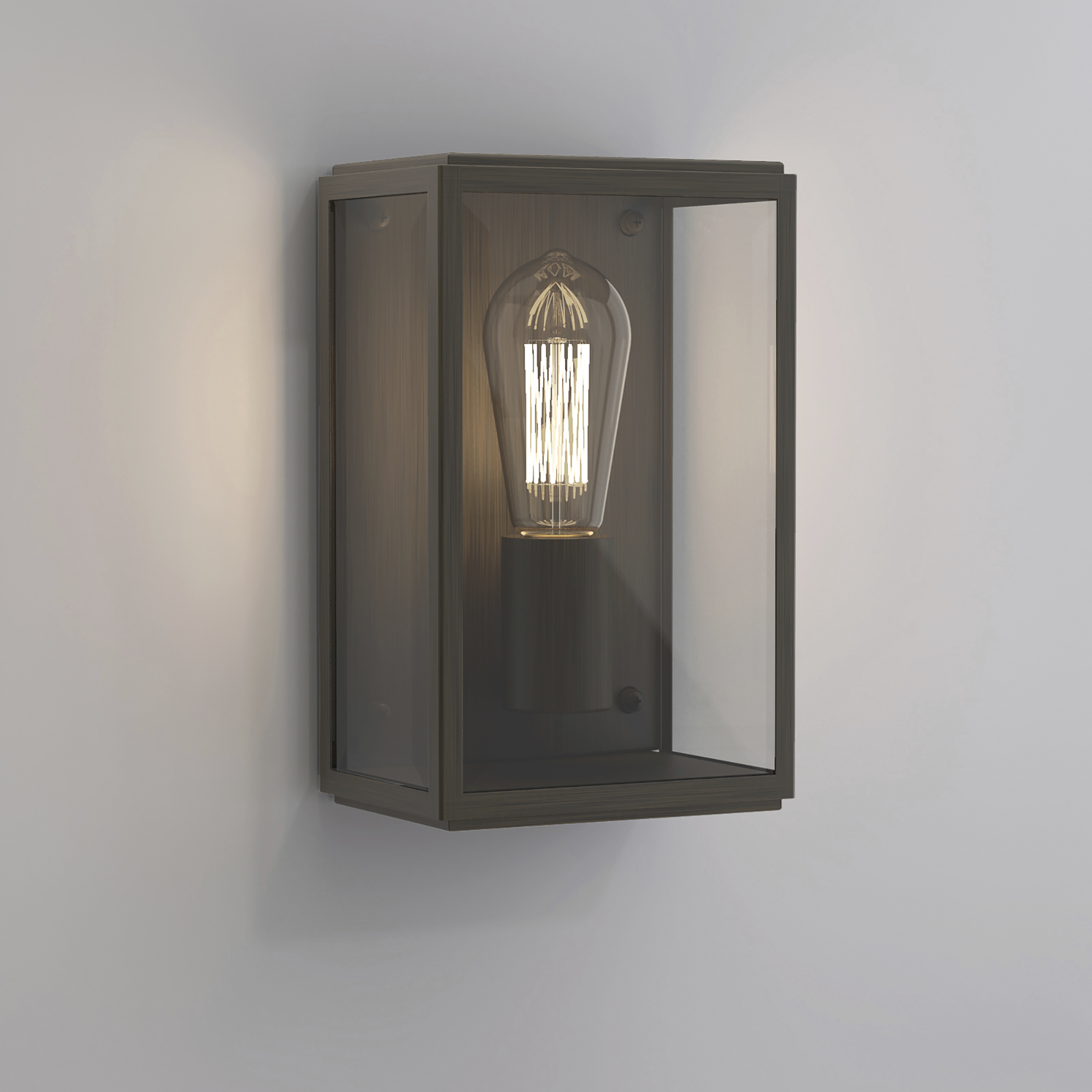 Homefield 1 Light 10.24 inch Bronze Exterior Wall Light
