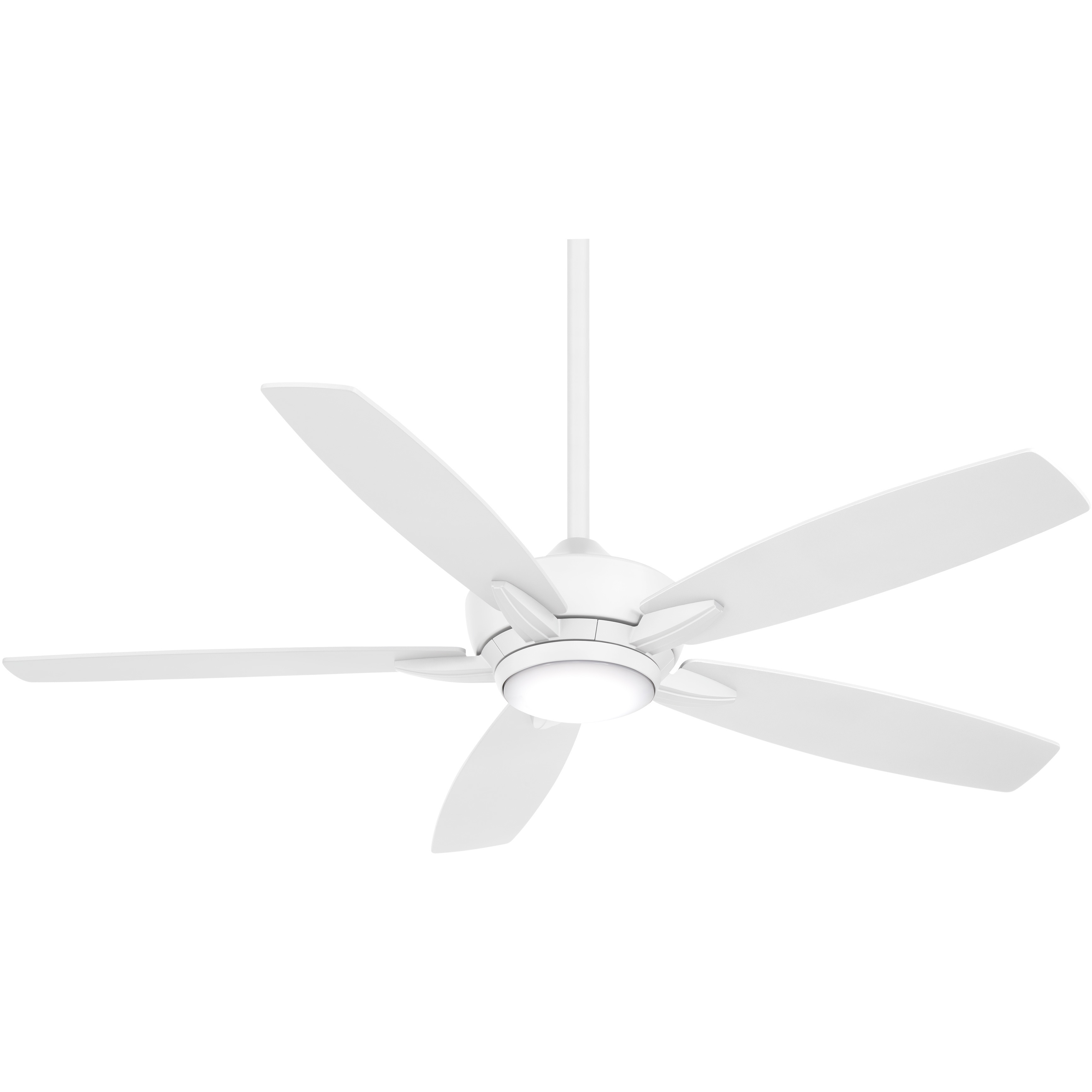 Kelvyn 52 inch Flat White Indoor Ceiling Fan