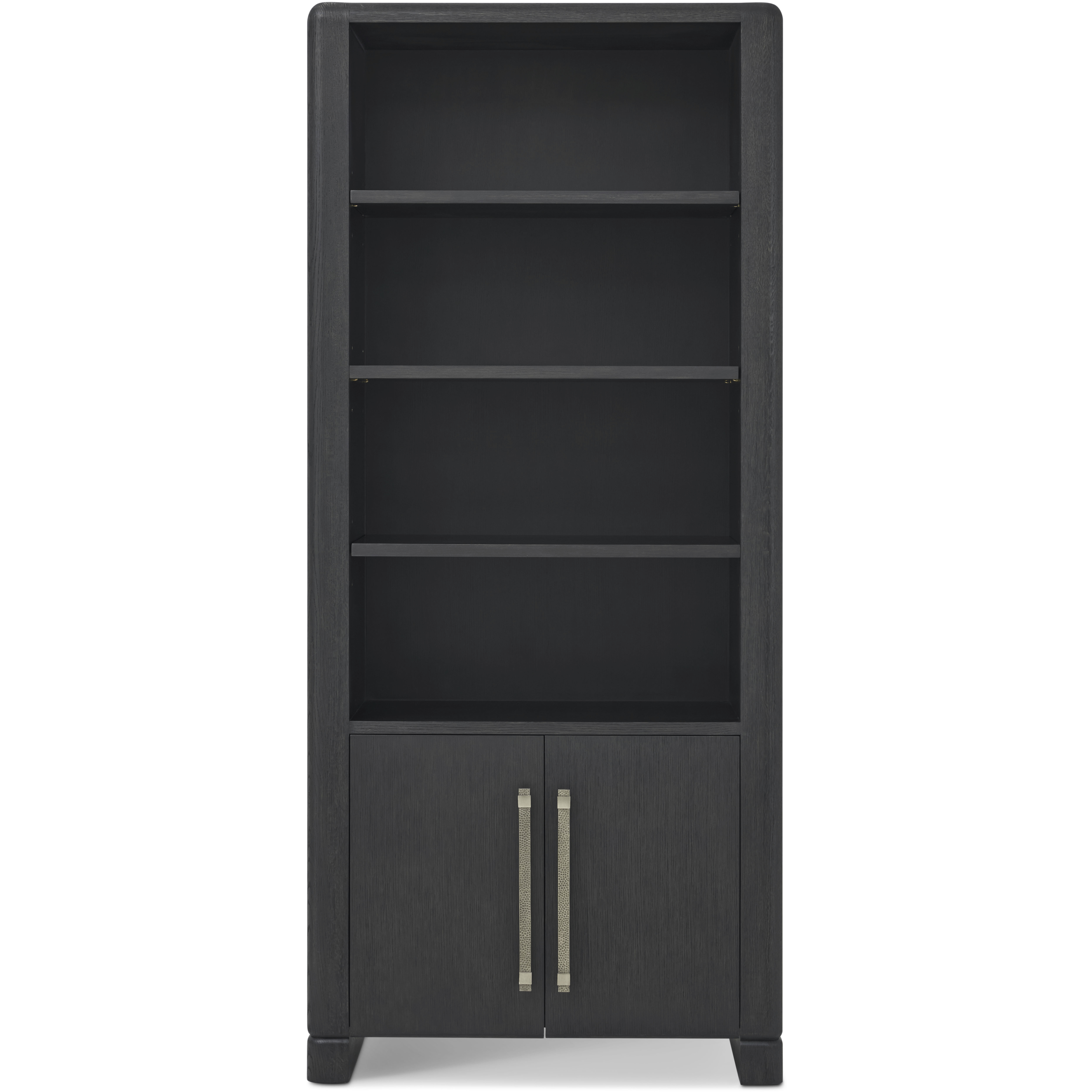 Luna Palmer Bookcase, Wooden, 4-Shelf