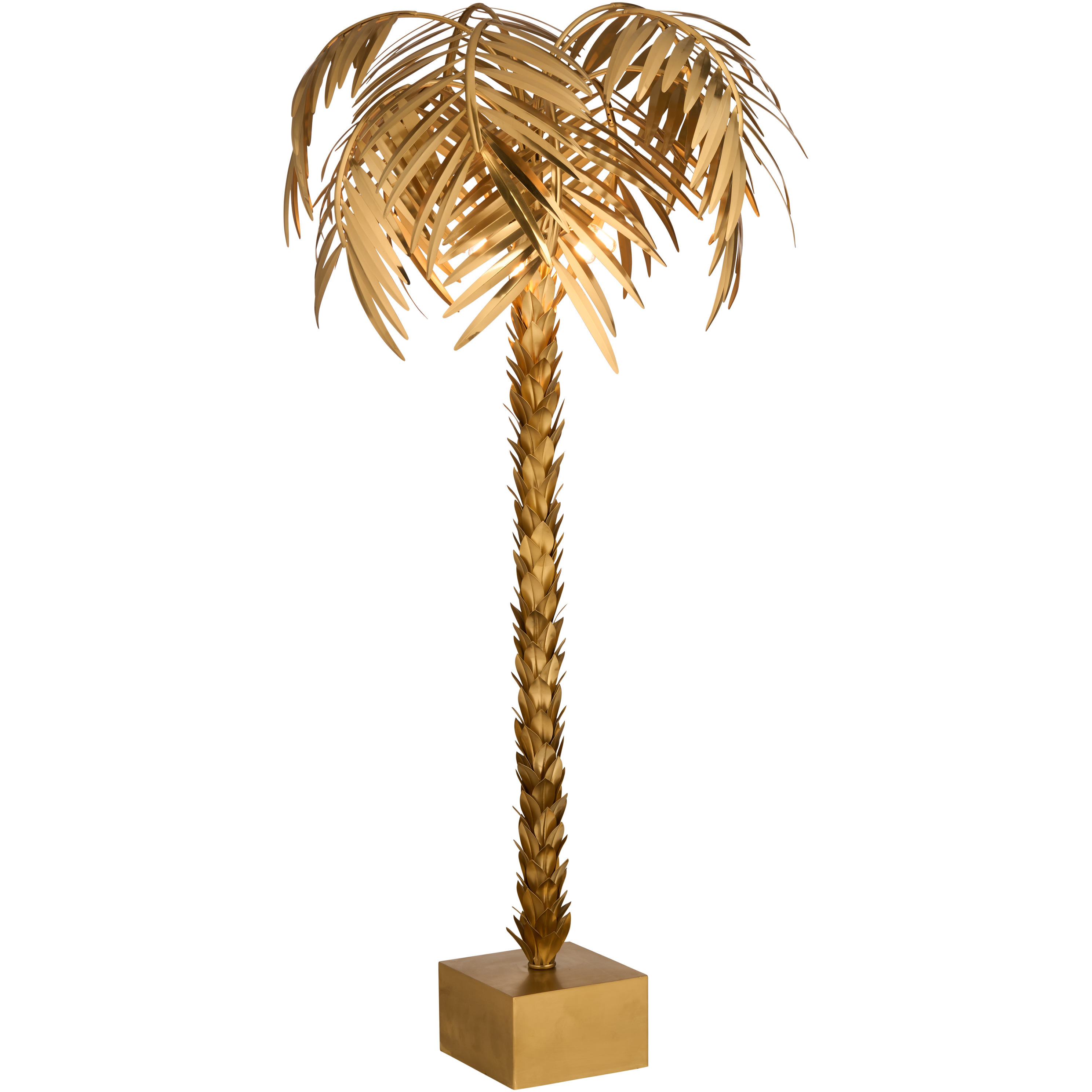 Laguna Palm 69 inch 40.00 watt Gold Floor Lamp Portable Light