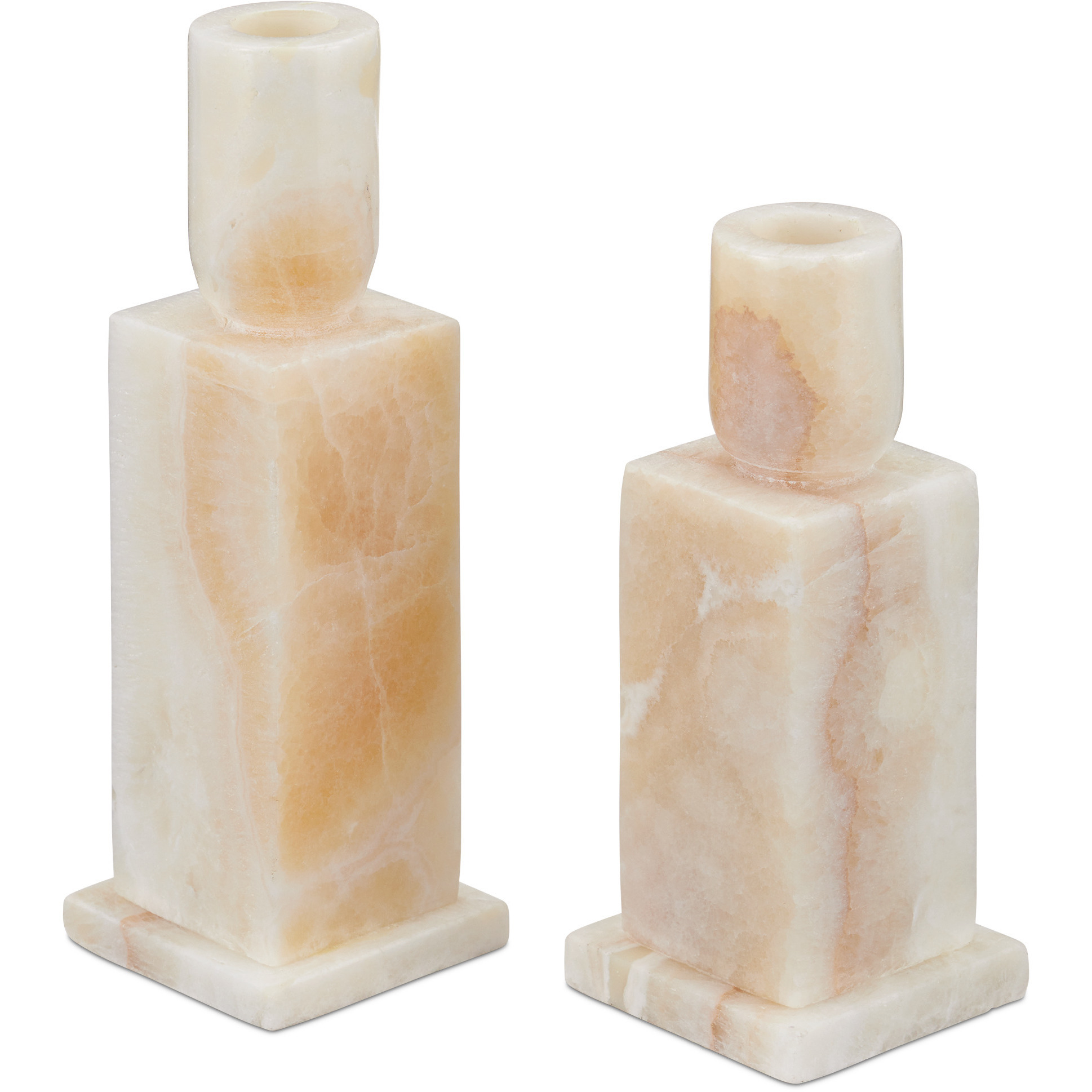 Lithos 6.5 X 2.5 inch Candle Holders, Set of 2