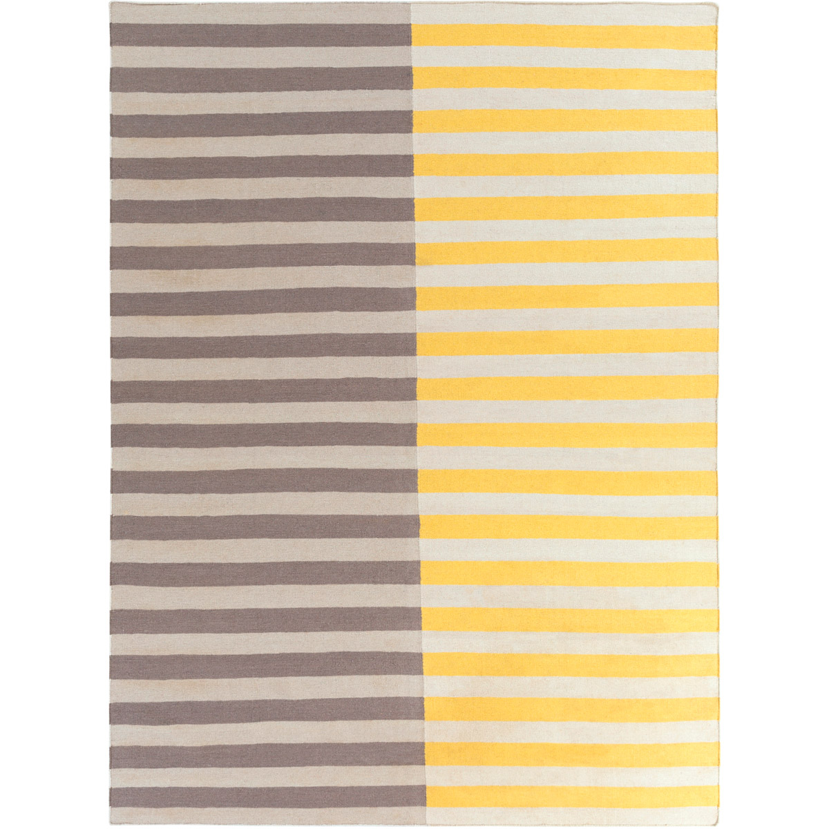 Frontier 132 X 96 inch Saffron, Taupe, Light Gray, Medium Gray Rug