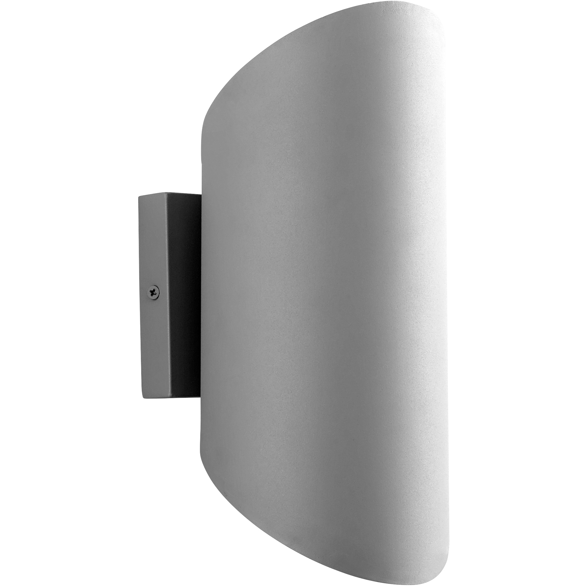 Scope 2 Light 12 inch Gray Outdoor Wall Sconce
