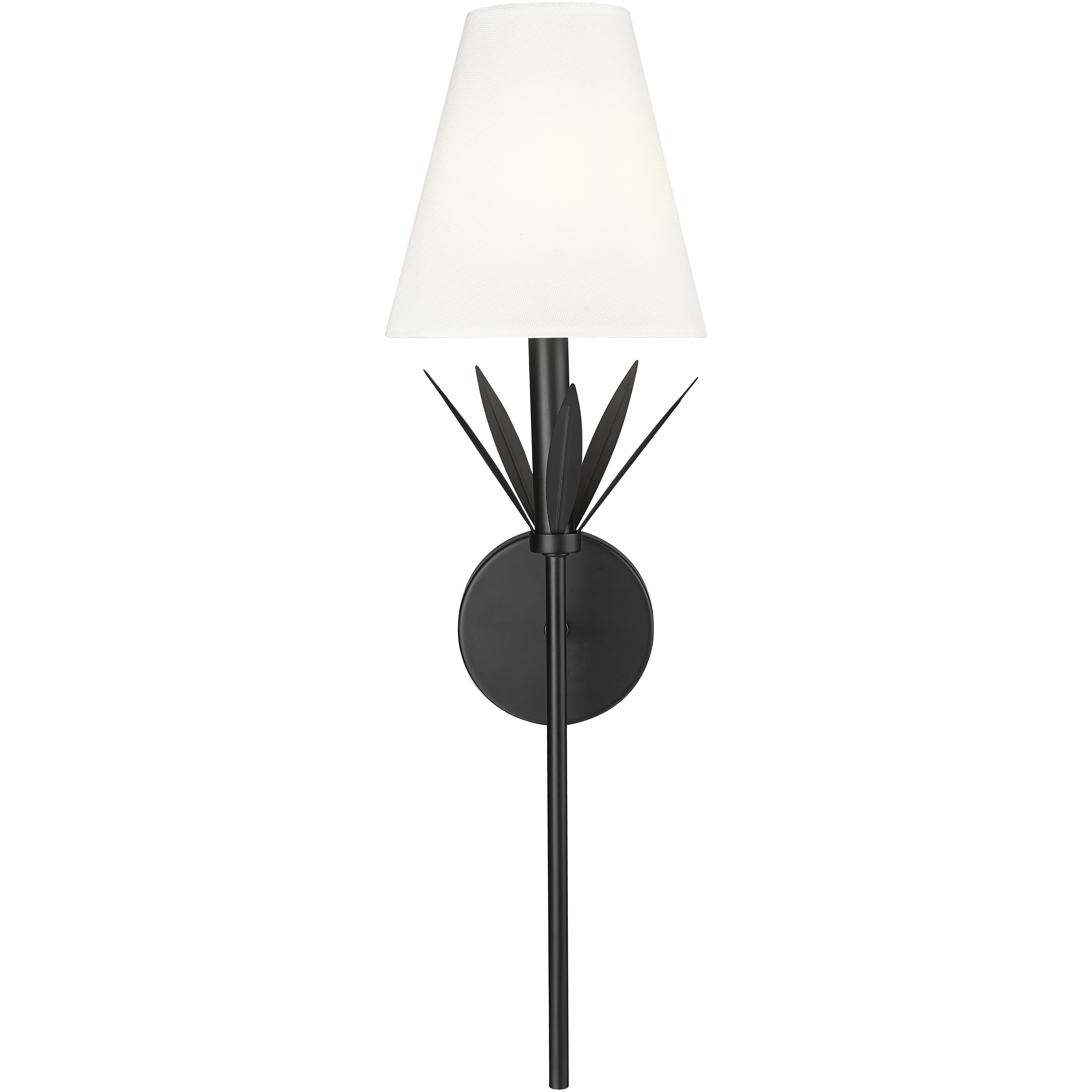 Primrose Wall Sconce Wall Light in Matte Black