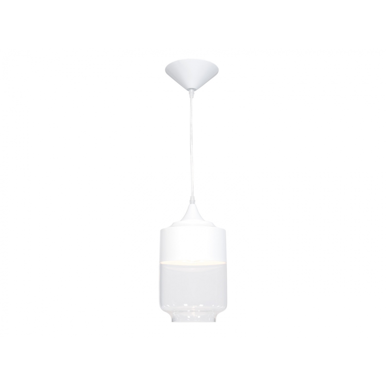 Robertson Blvd. 1 Light 7 inch White Pendant Ceiling Light