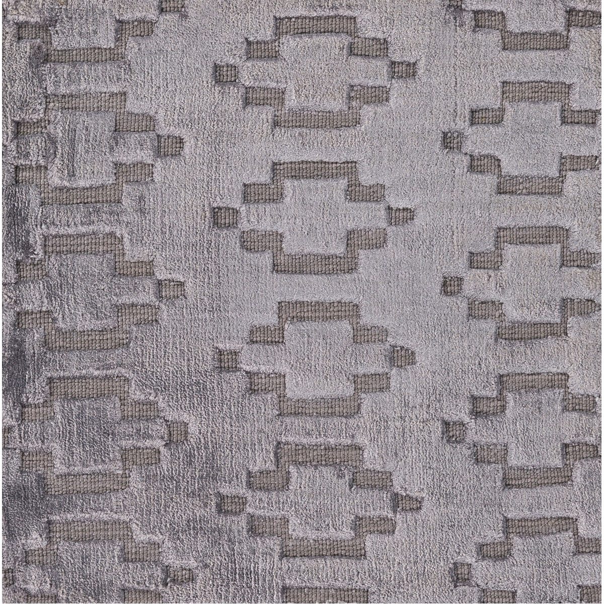Castlebury 36 X 24 inch Light Gray Rug
