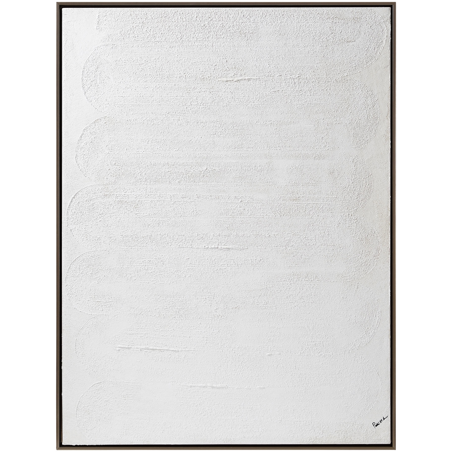 Antarctic Heavy Texture Canvas Art