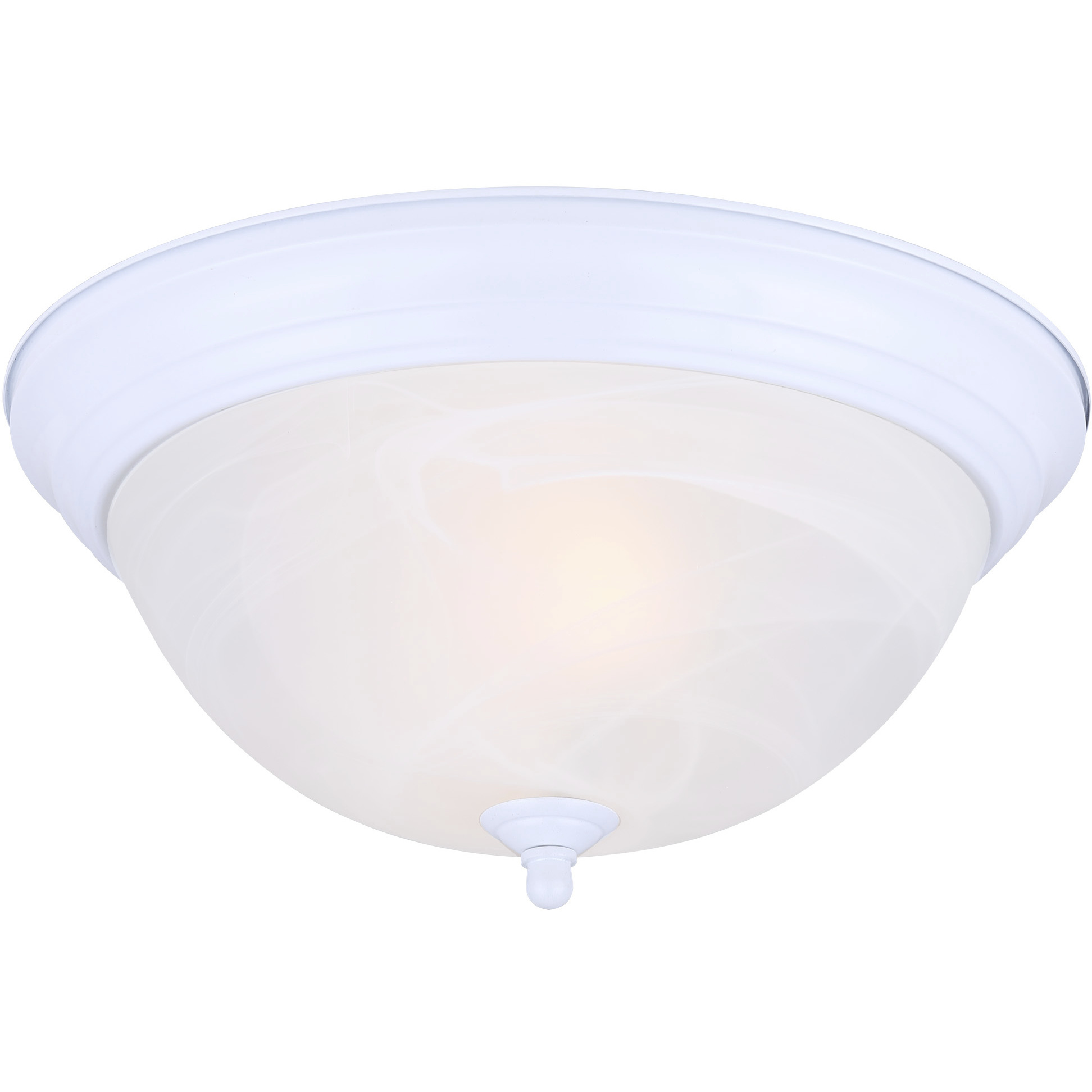 Madison 1 Light 13 inch White Flush Mount Ceiling Light