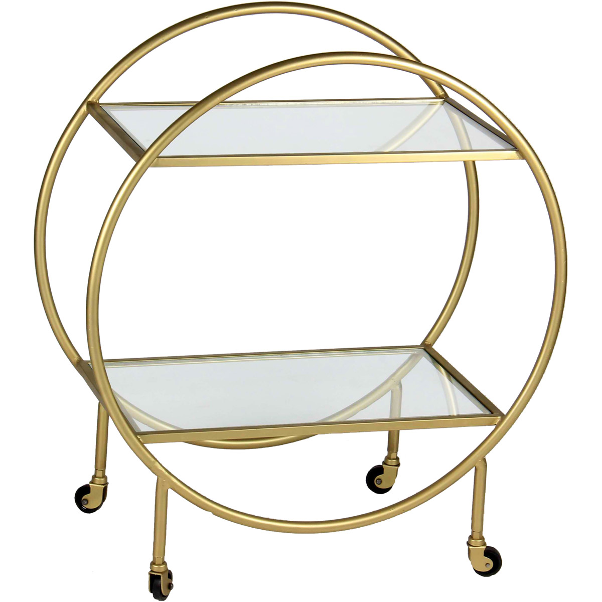 Bass 34 X 30 inch Antique Gold Coffee Table