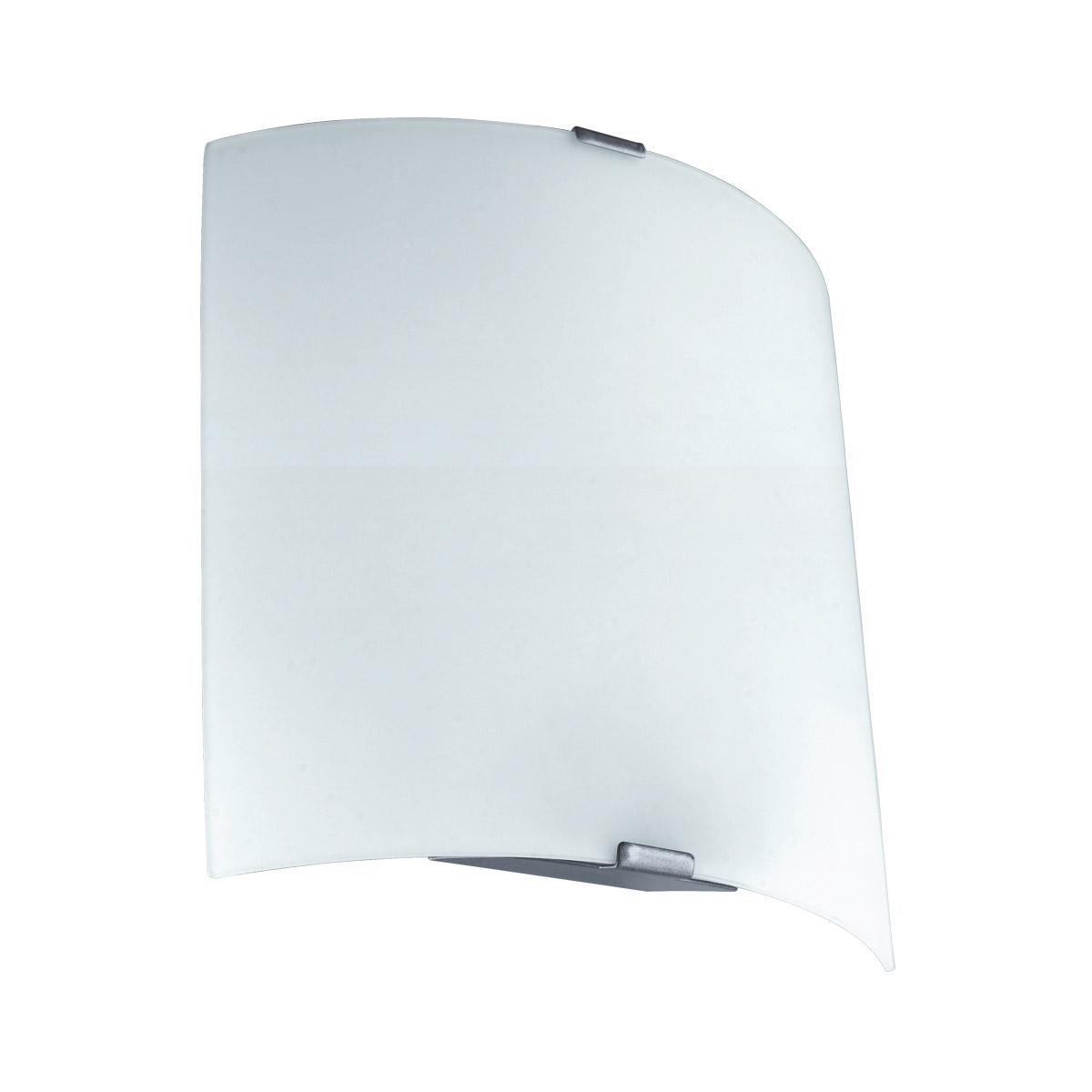 Grafik LED 6.89 inch Silver ADA Wall Light, White Glass
