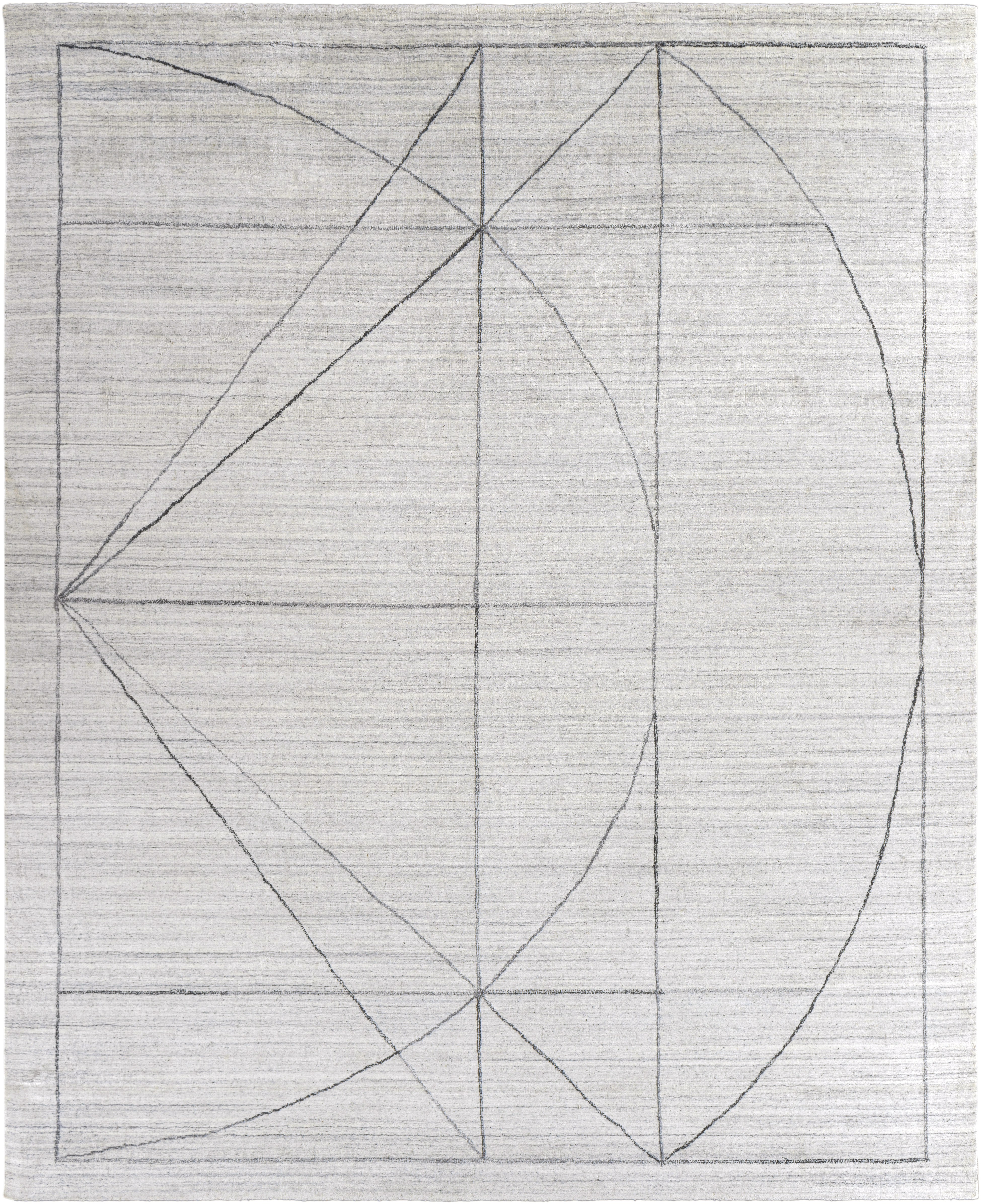 Hightower 120 X 96 inch Charcoal Rug in 8 x 10, Rectangle