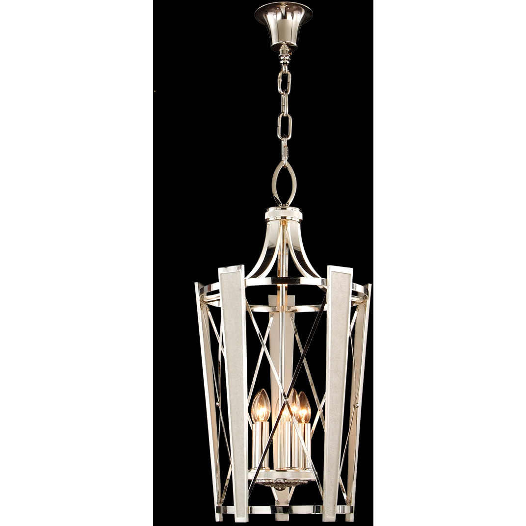 Mariner Luxury LED 15.75 inch Antique Silver Plated Pendant Ceiling Light