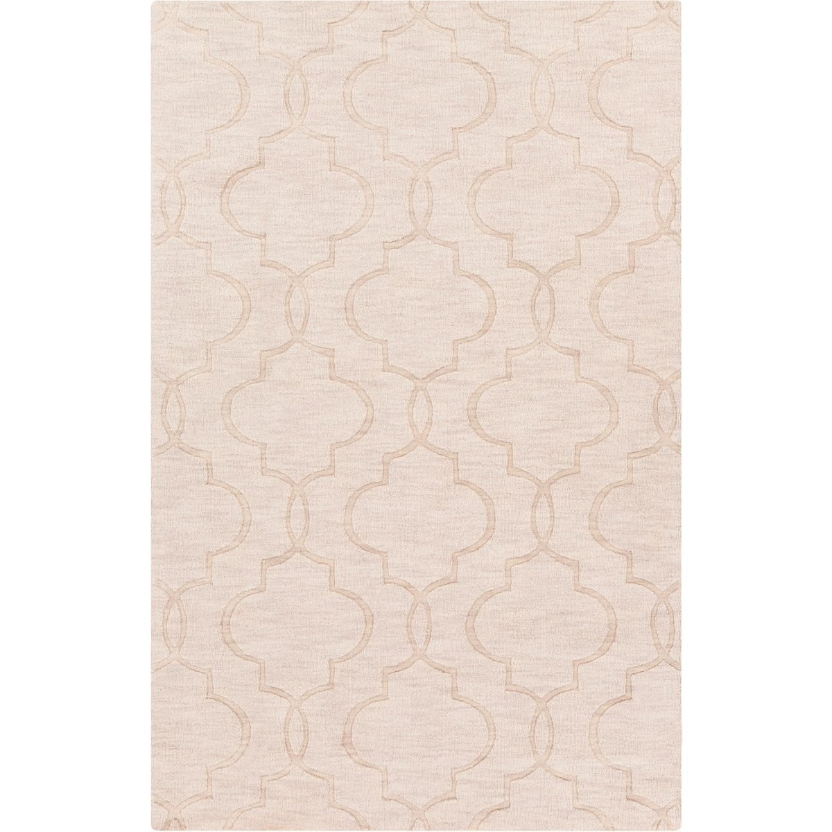 Mystique 63 X 39 inch Neutral Area Rug, Wool