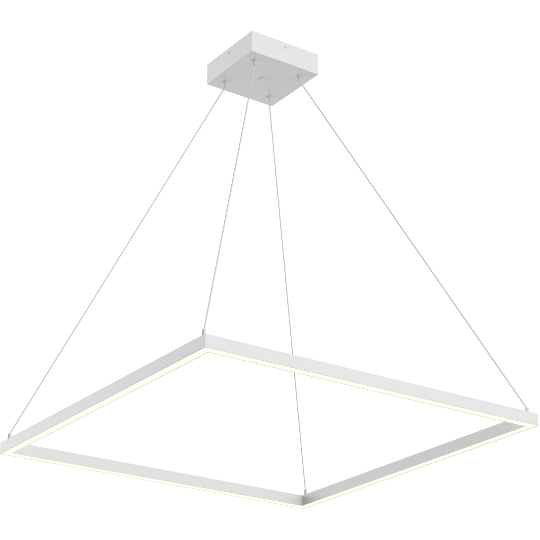 Piazza LED 31.5 inch White Pendant Ceiling Light