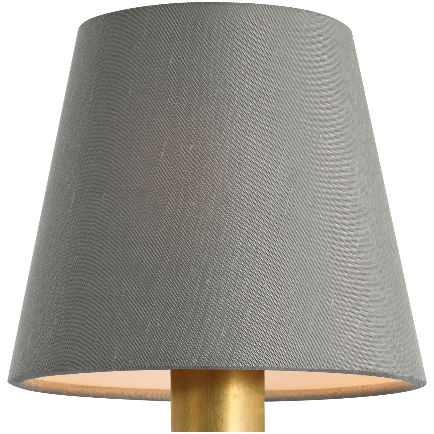 Visual Comfort Clip Mist Silk Empire 6 inch Empire Shade, 6in