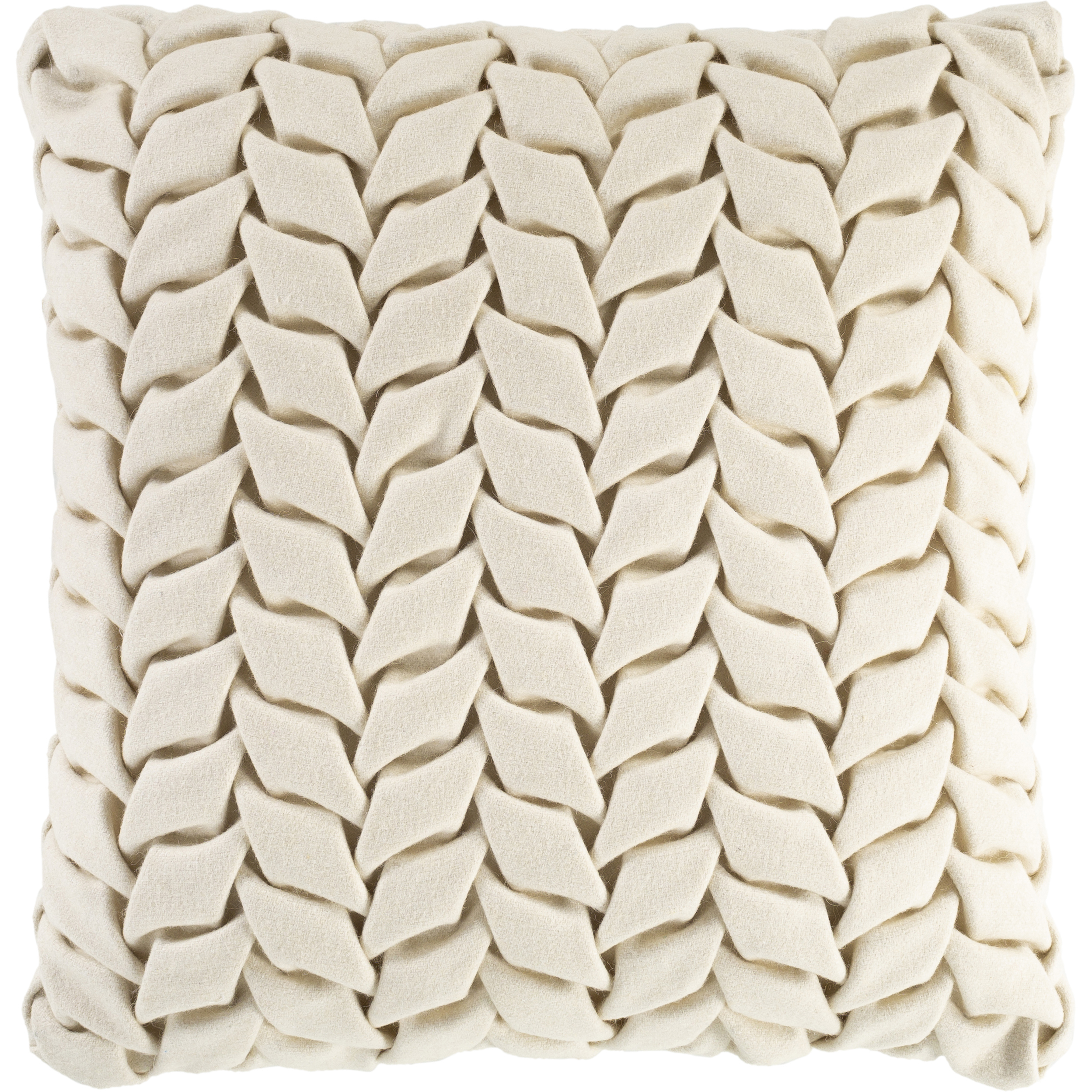 Alana 18 X 18 inch Cream Pillow Kit, Square